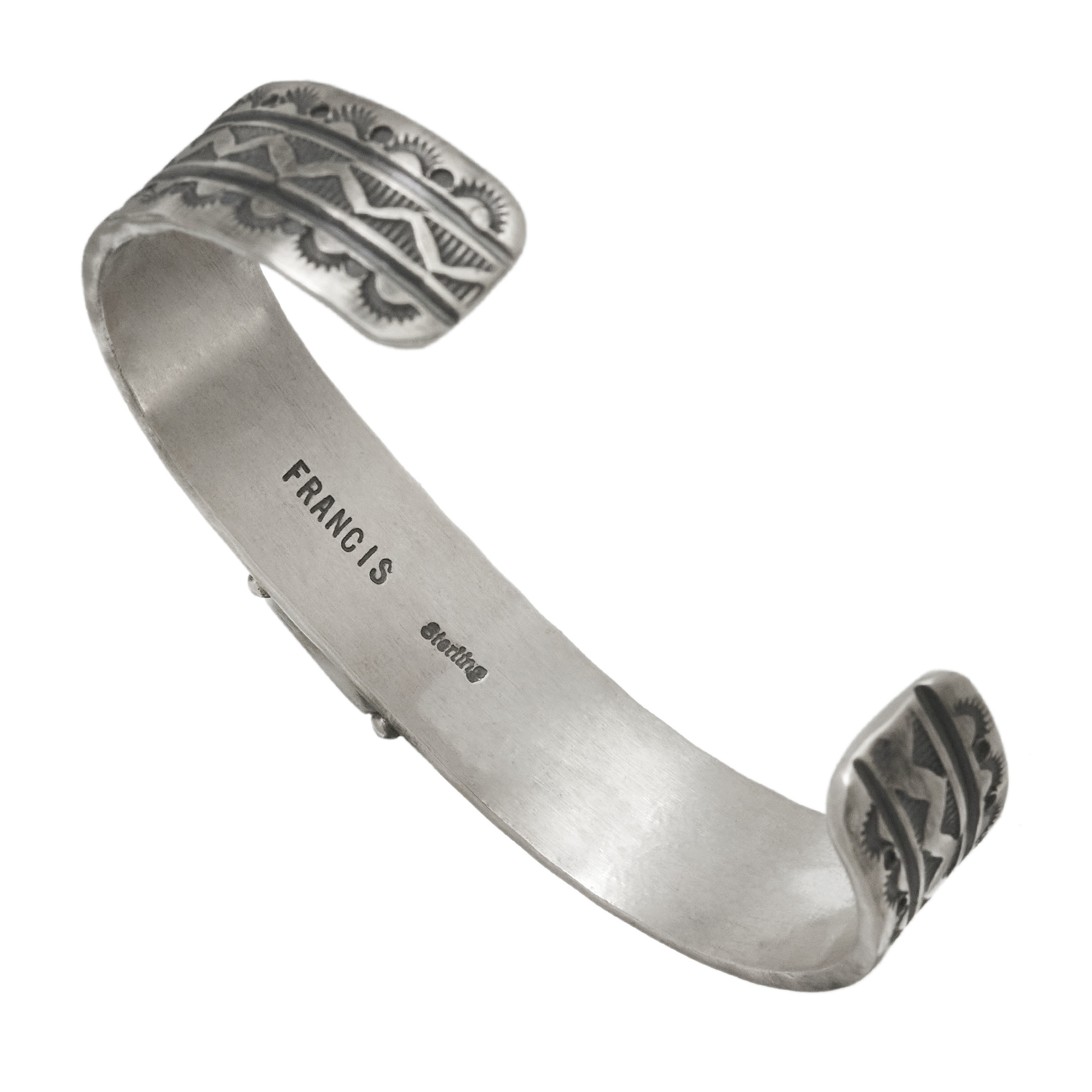 Silver and turquoise bracelet BR917 - Harpo Paris