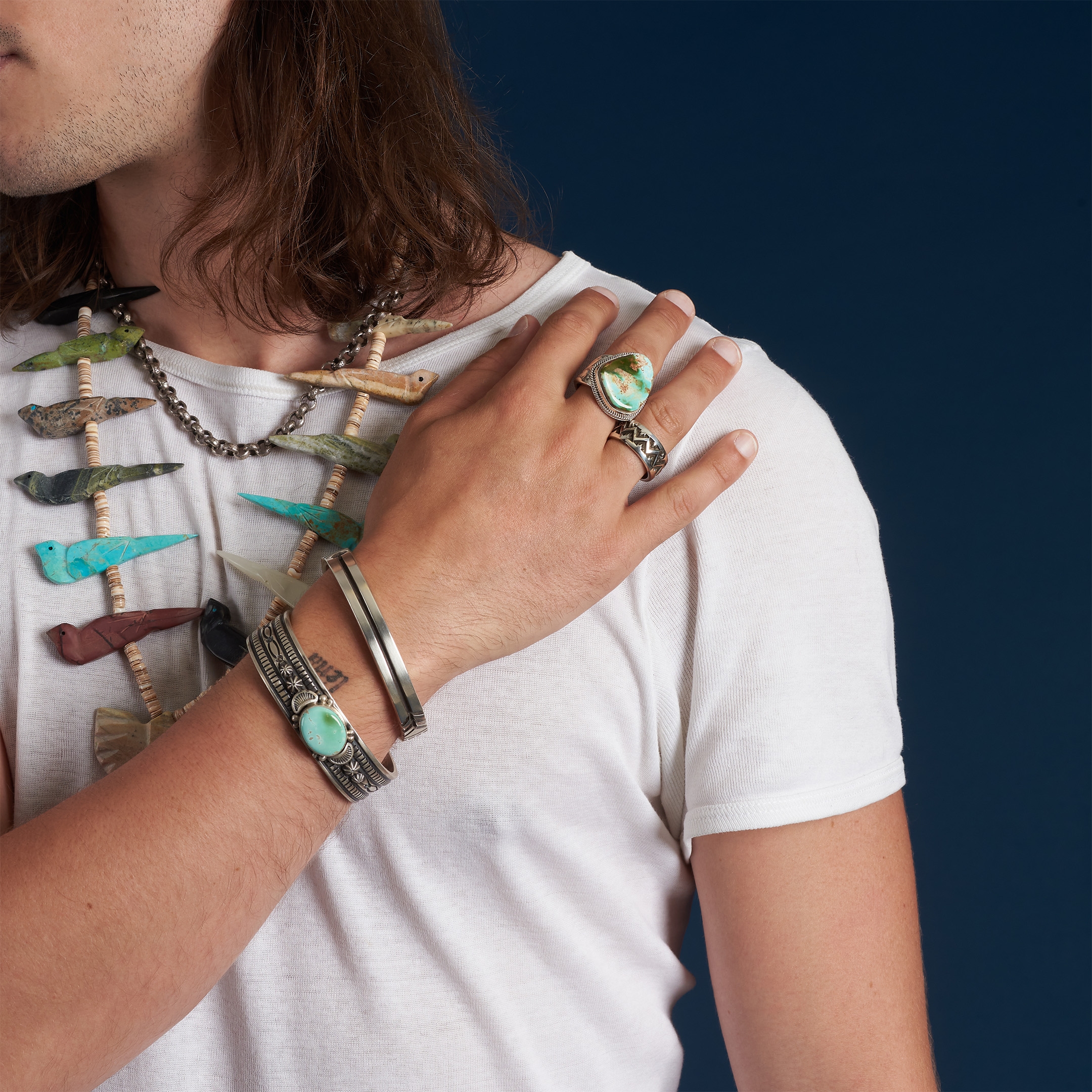 silver bracelet BR919 - Harpo Paris