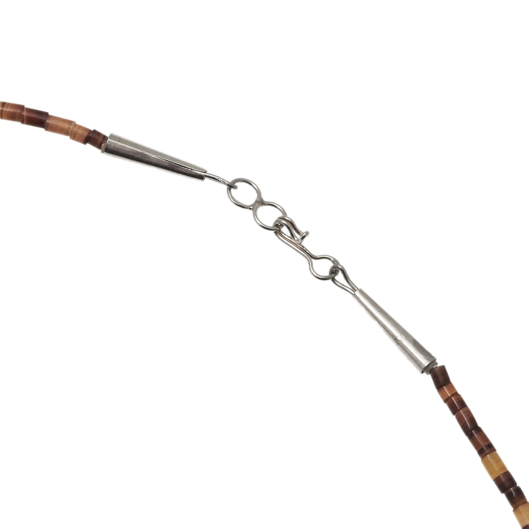 Fetish Necklace in mother-of-pearl COFEw33 - Harpo Paris