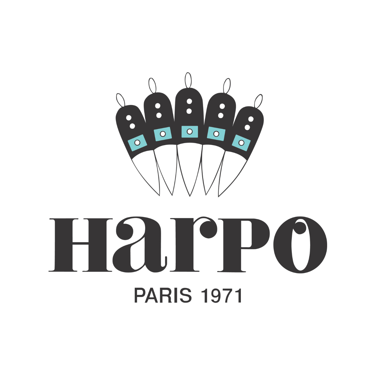 Ba001 Bague Turquoise/Argent Harpo