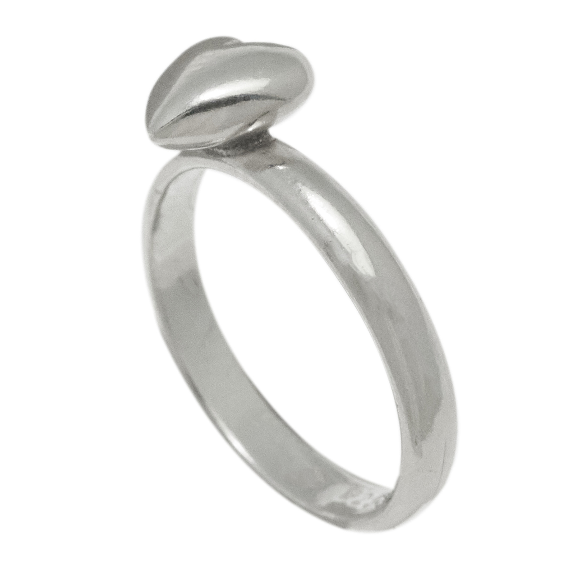 Bague argent coeur BAW50 - Harpo Paris