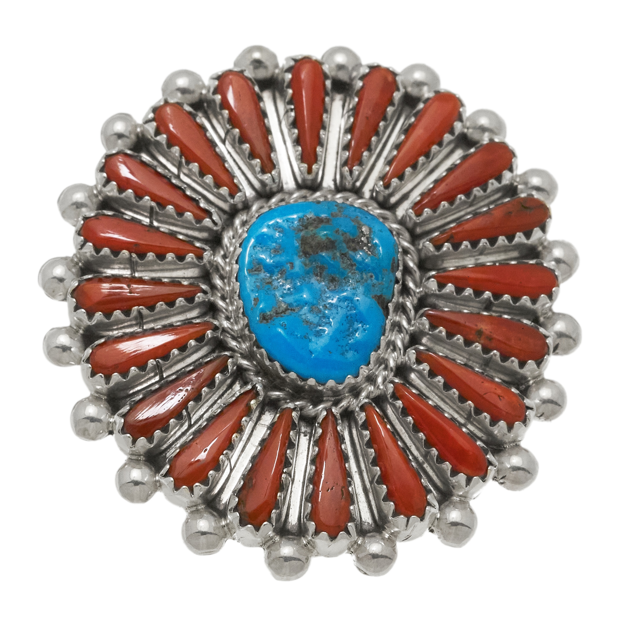 Cactus Flower ring in sterling silver BA1713 - Harpo Paris