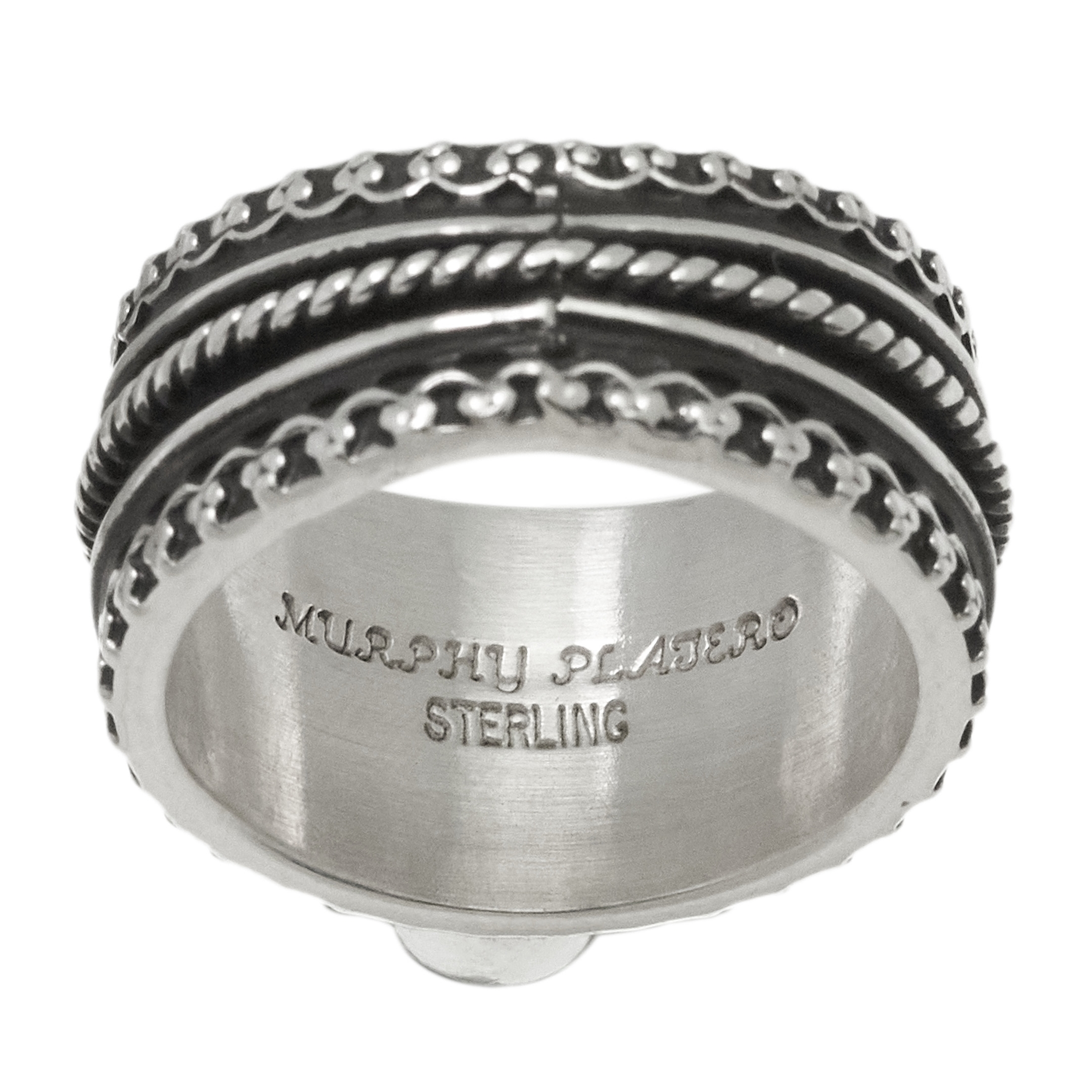 Bague turquoise et argent BA1725 - Harpo Paris