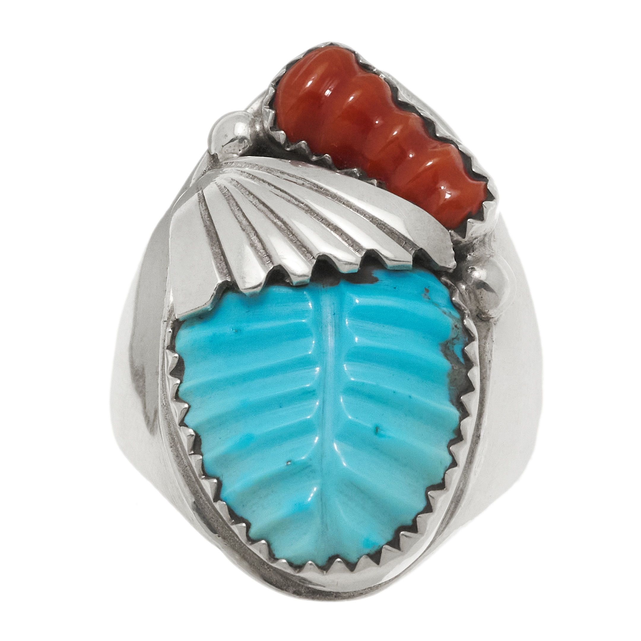 Bague turquoise et argent BA1730 - Harpo Paris