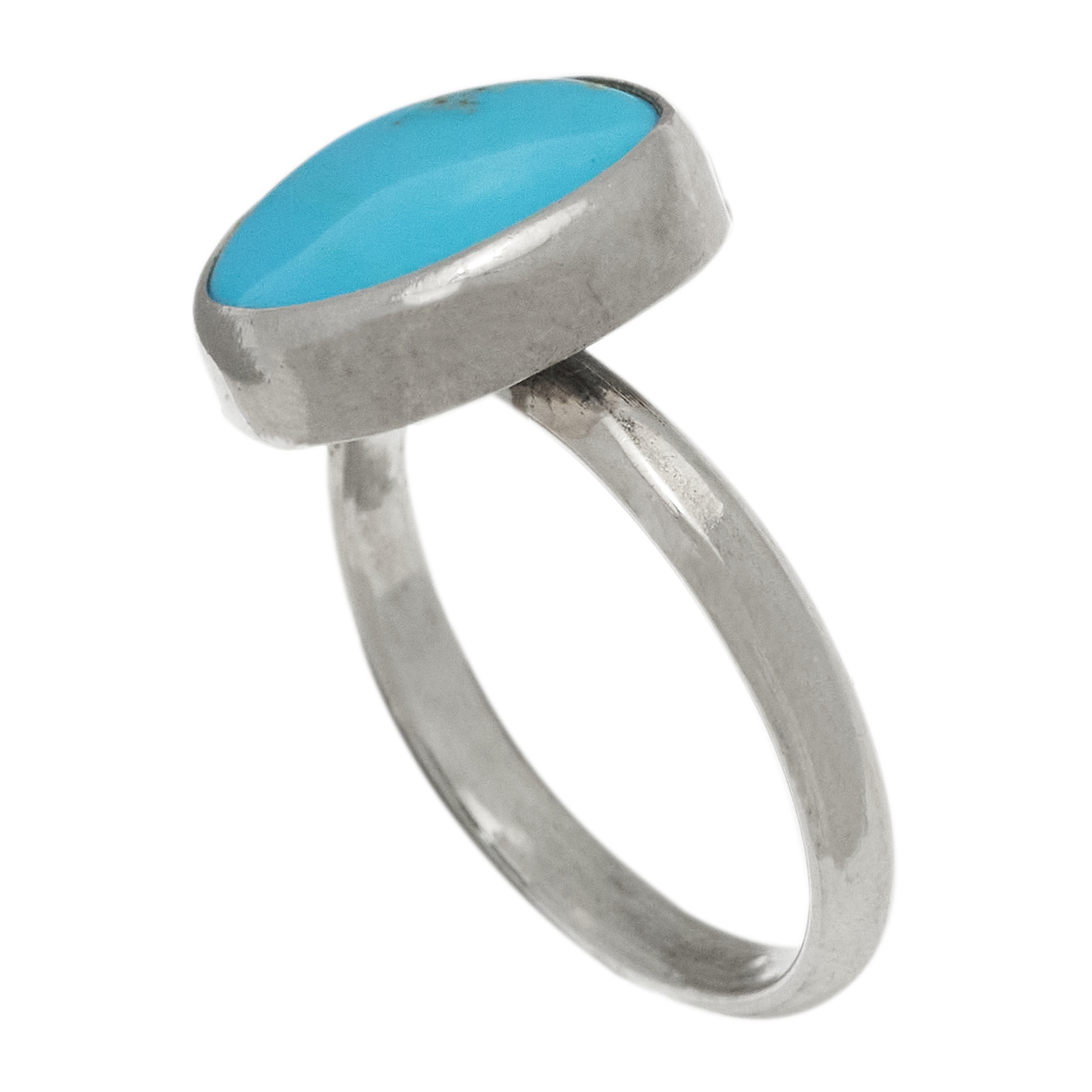 Bague turquoise et argent BA1741 - Harpo Paris