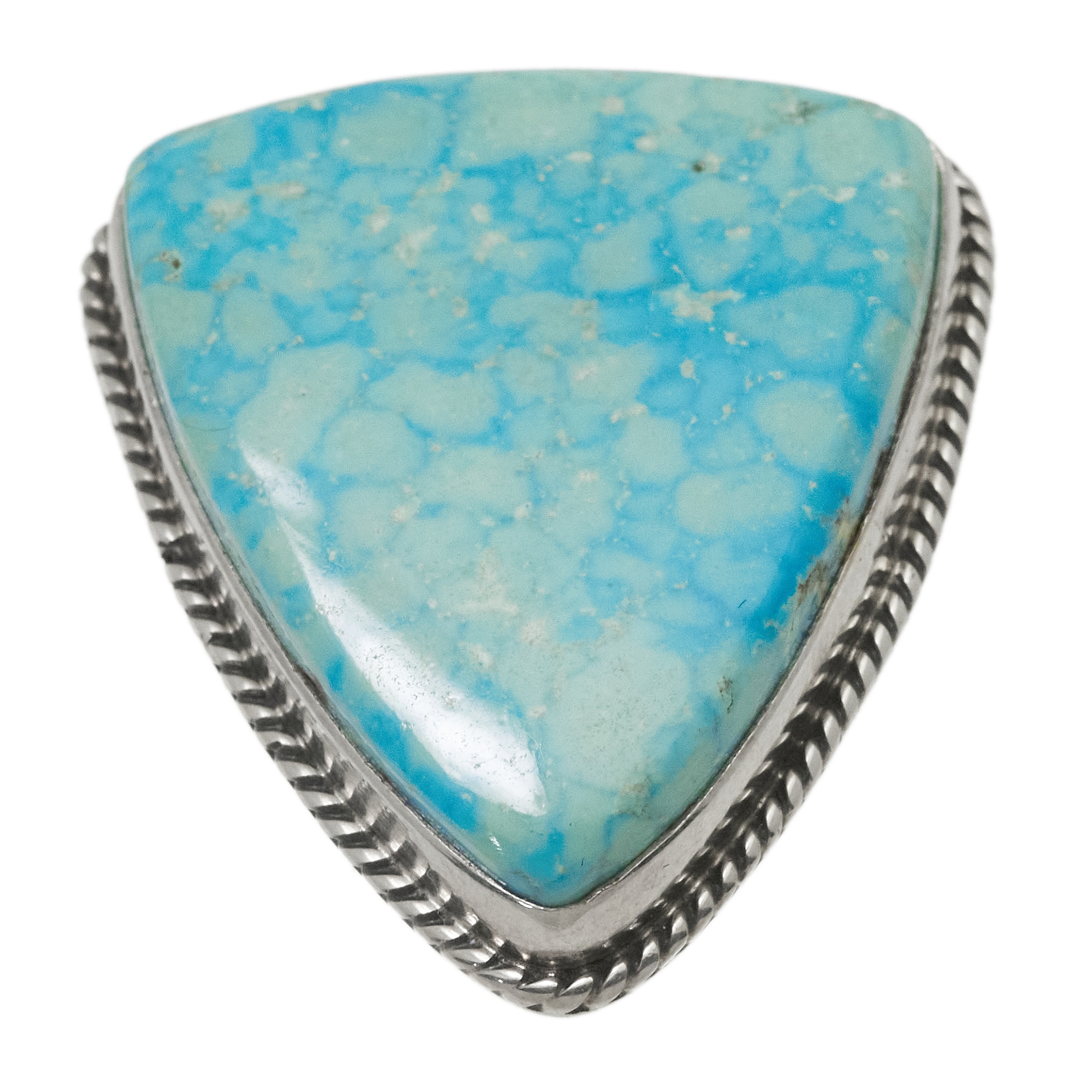 Turquoise and silver ring  BA1754  - Harpo Paris