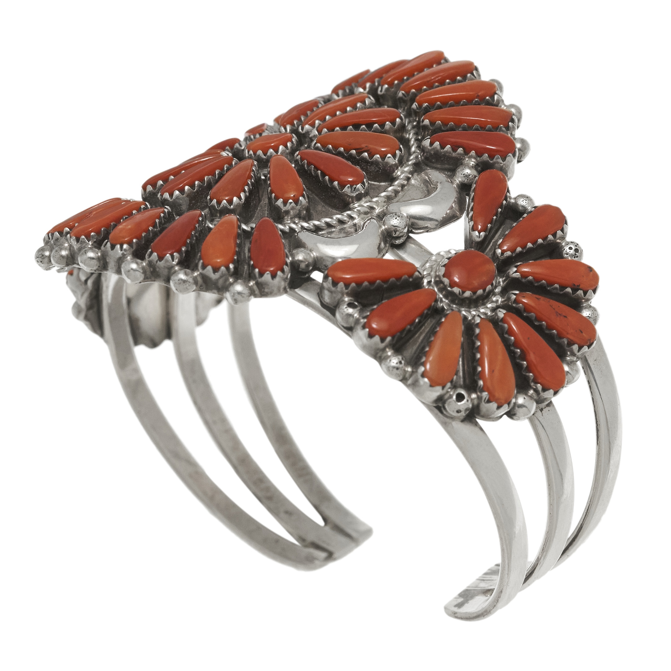 Zuni Cactus Flower bracelet BR937 - Harpo Paris