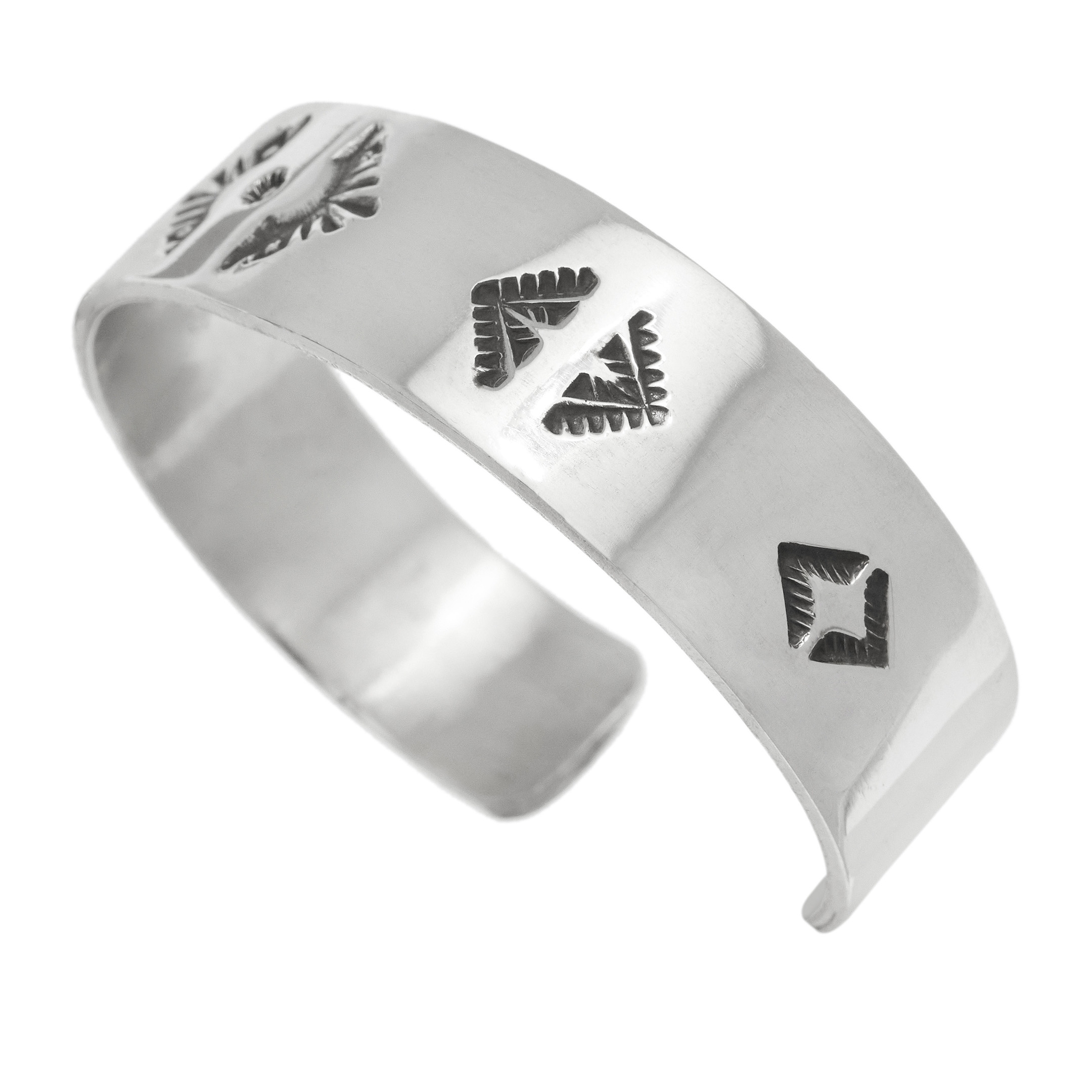 Navajo bracelet in silver BR945 - Harpo Paris