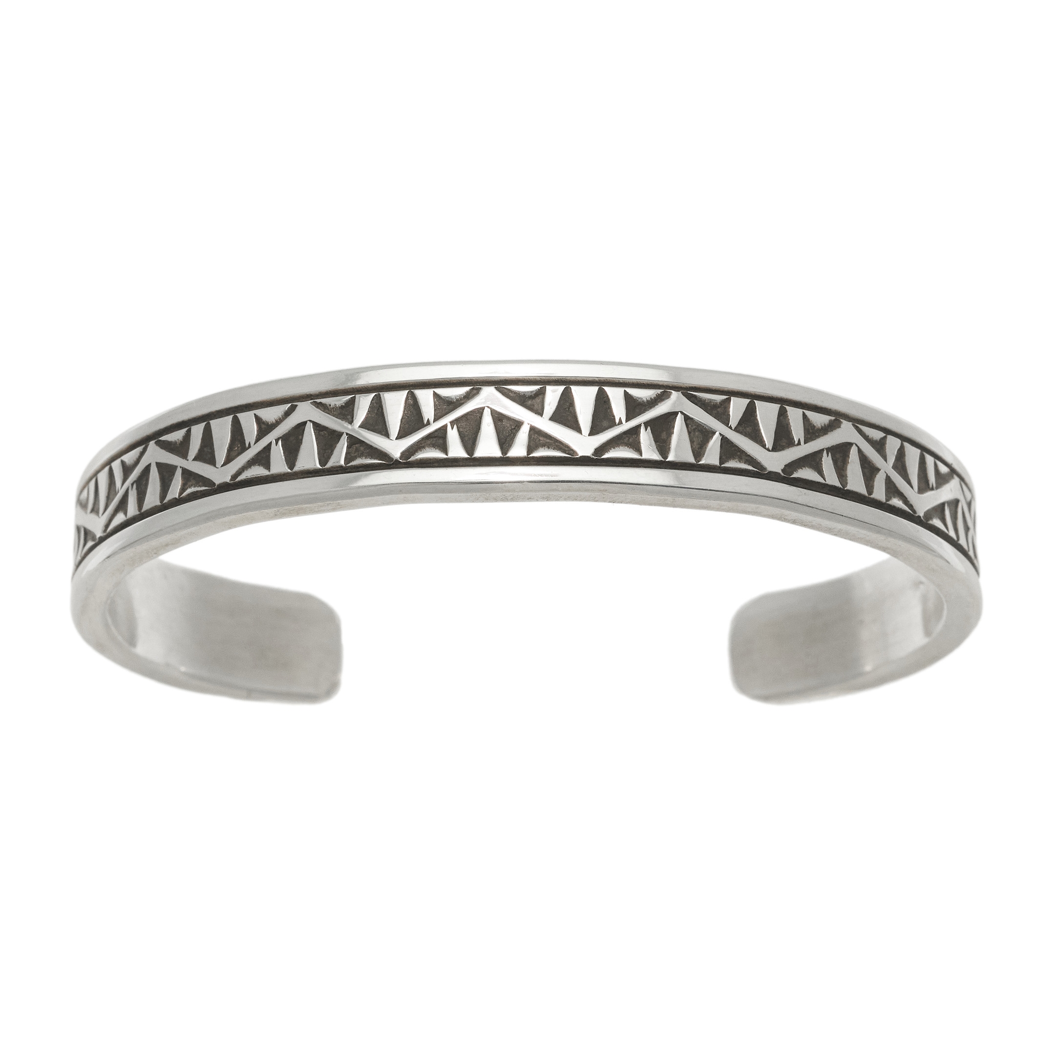 Navajo bracelet in silver BR947 - Harpo Paris