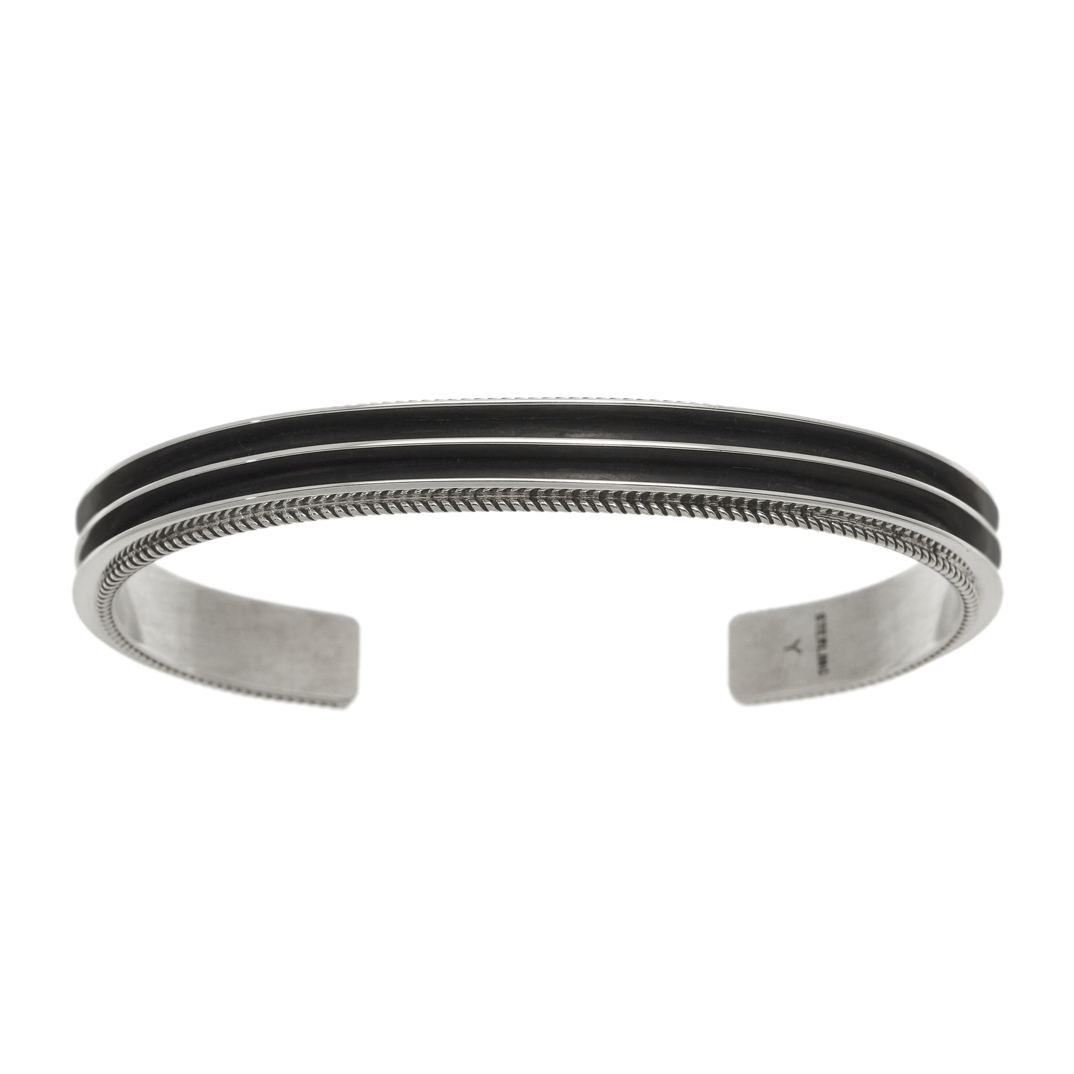 Navajo bracelet in silver BR952 - Harpo Paris