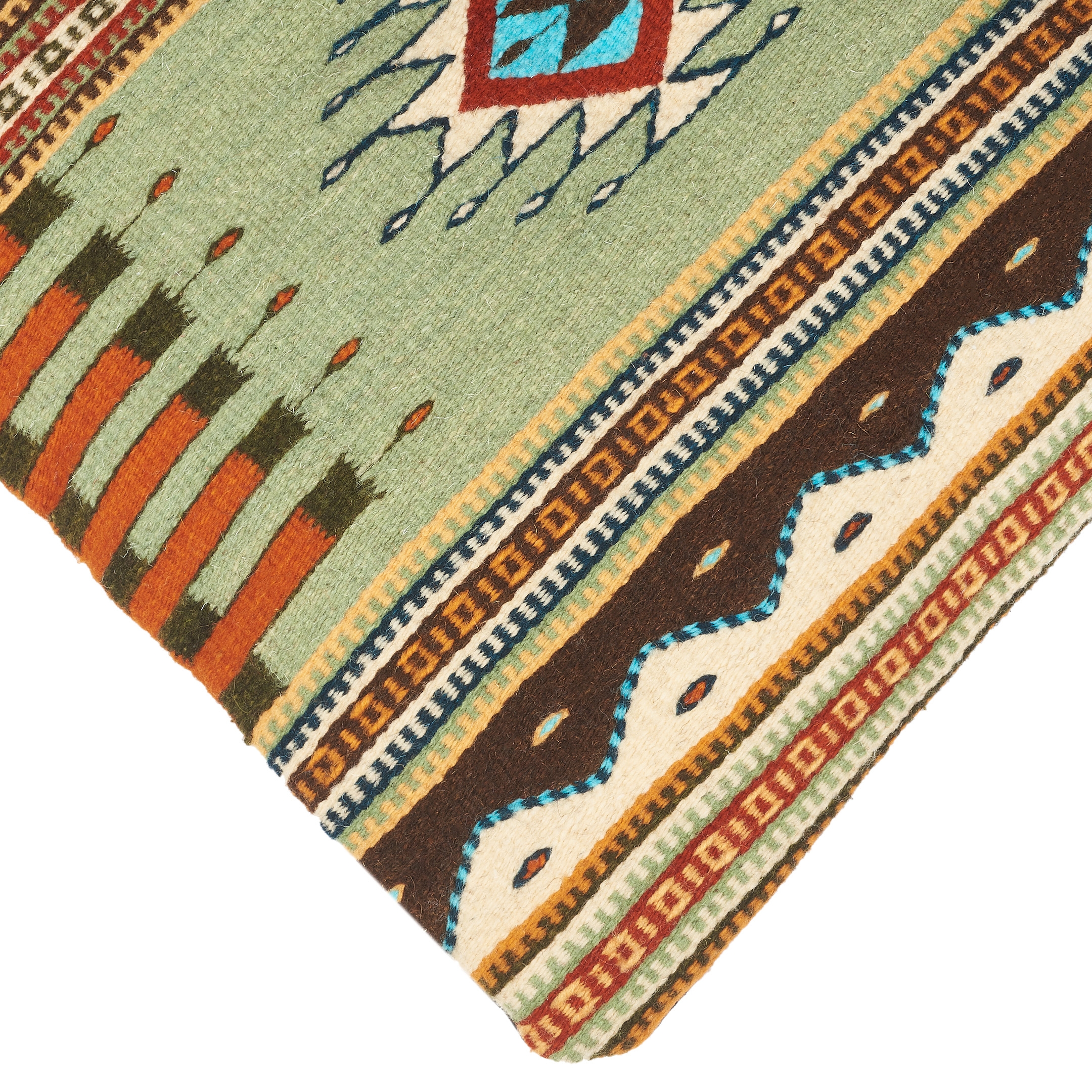 Wool pillow handmade by the Zapotec tribe DECO193 - Harpo Paris