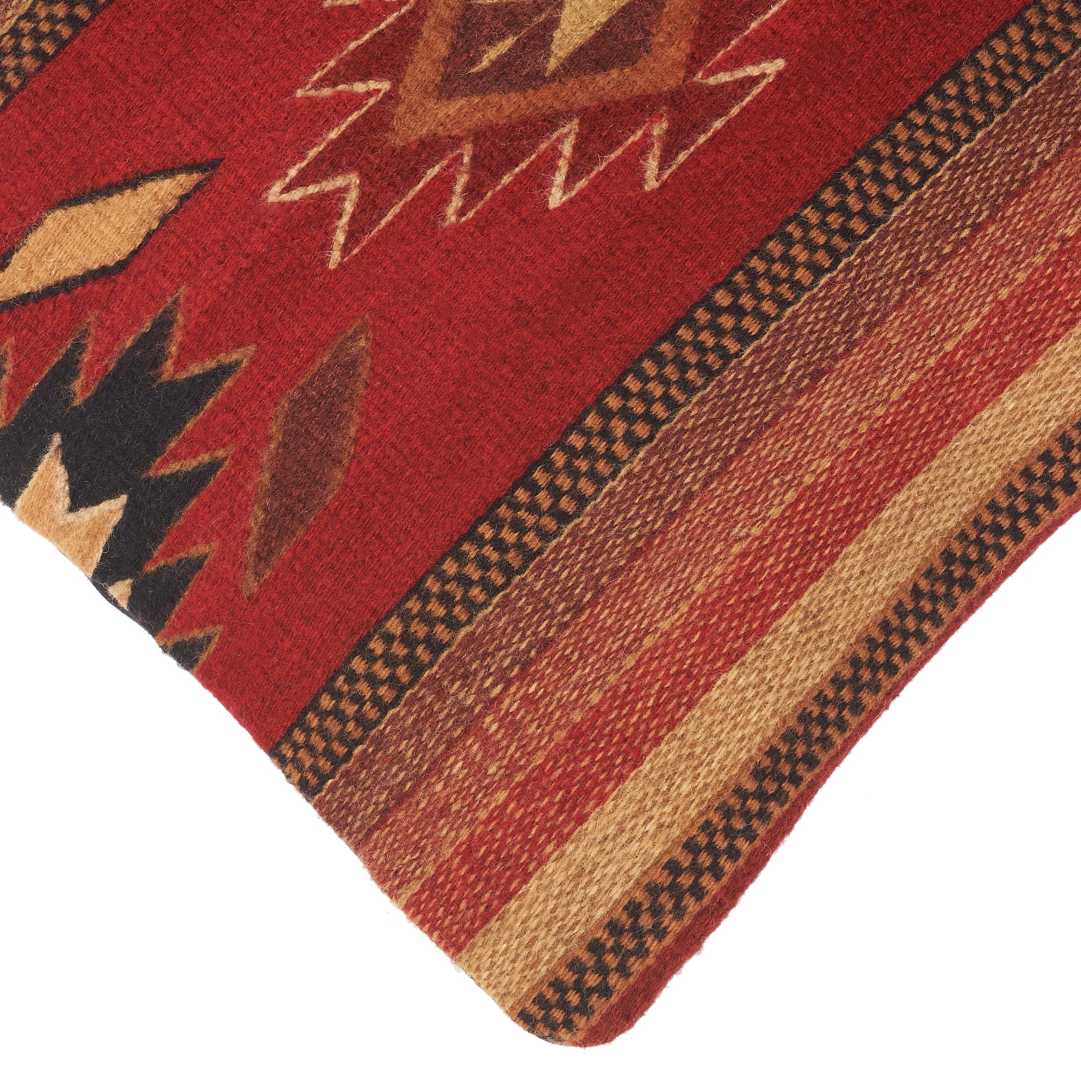 Wool pillow handmade by the Zapotec tribe DECO194 - Harpo Paris