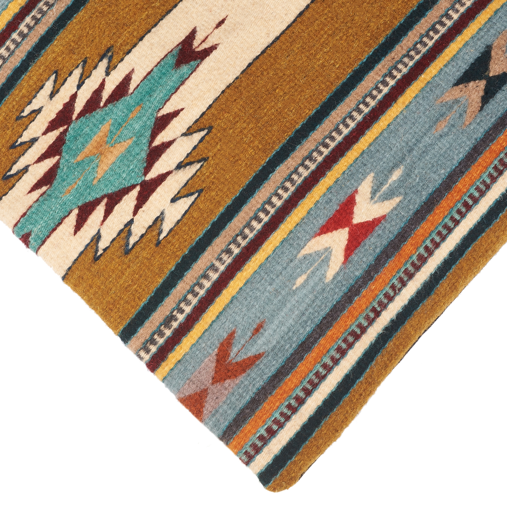 Wool pillow handmade by the Zapotec tribe DECO195 - Harpo Paris