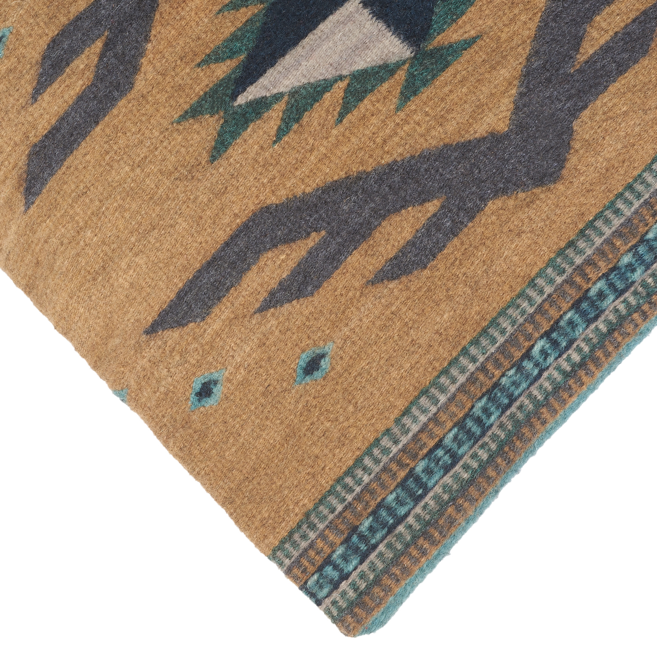 Wool pillow handmade by the Zapotec tribe DECO196 - Harpo Paris