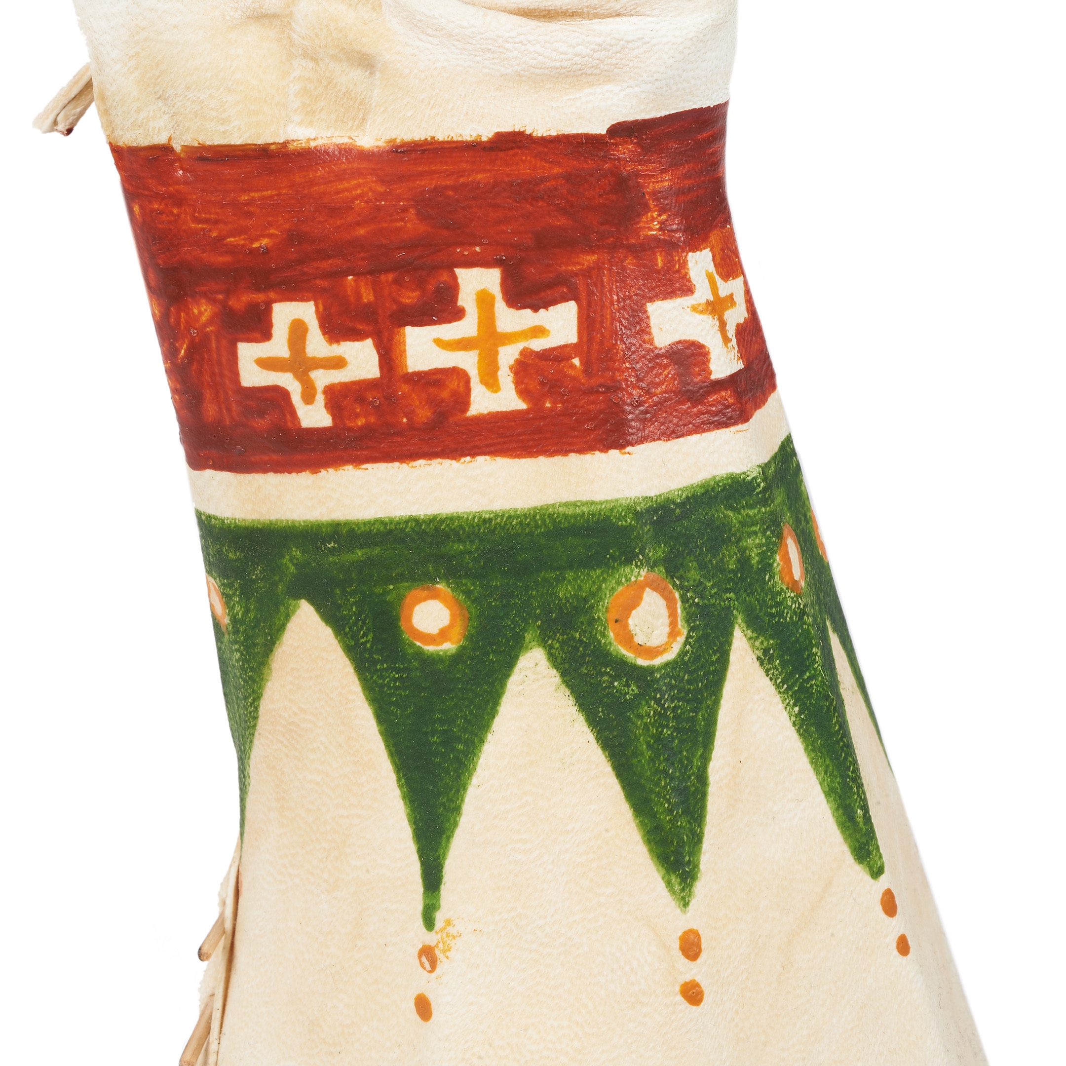 DECO206 lampe tipi en peau de cerf et tendon - Harpo Paris