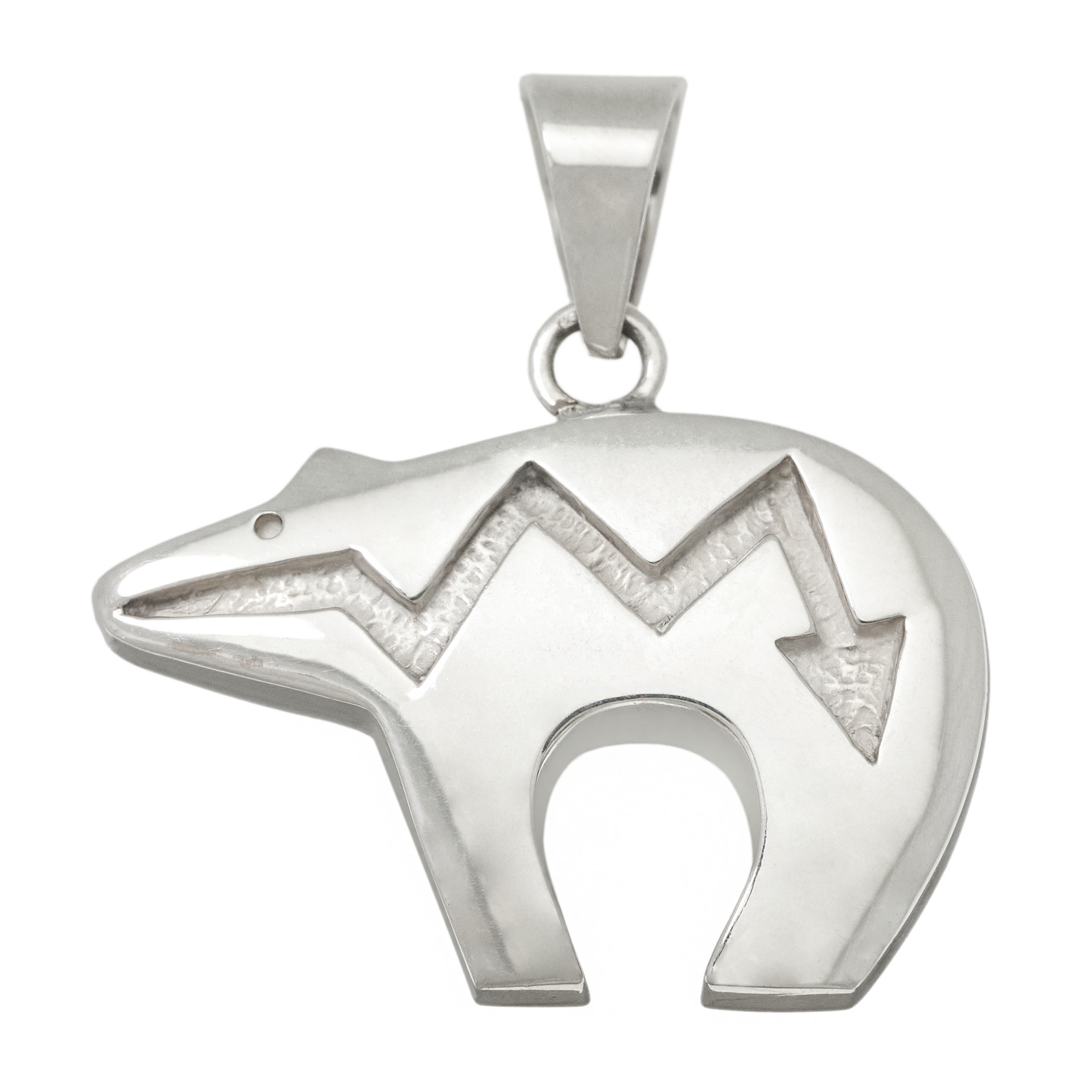 Multi-stones and silver Pendant PE625 - Harpo Paris