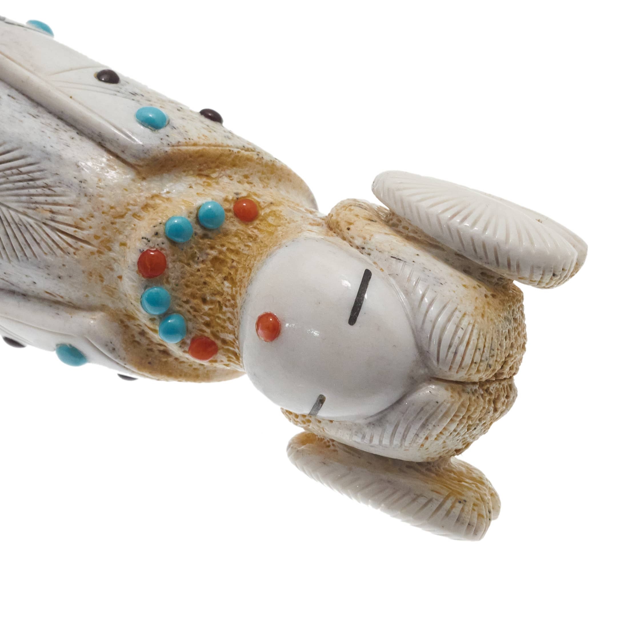 Maiden fetish in deer antler FE263 - Harpo Paris