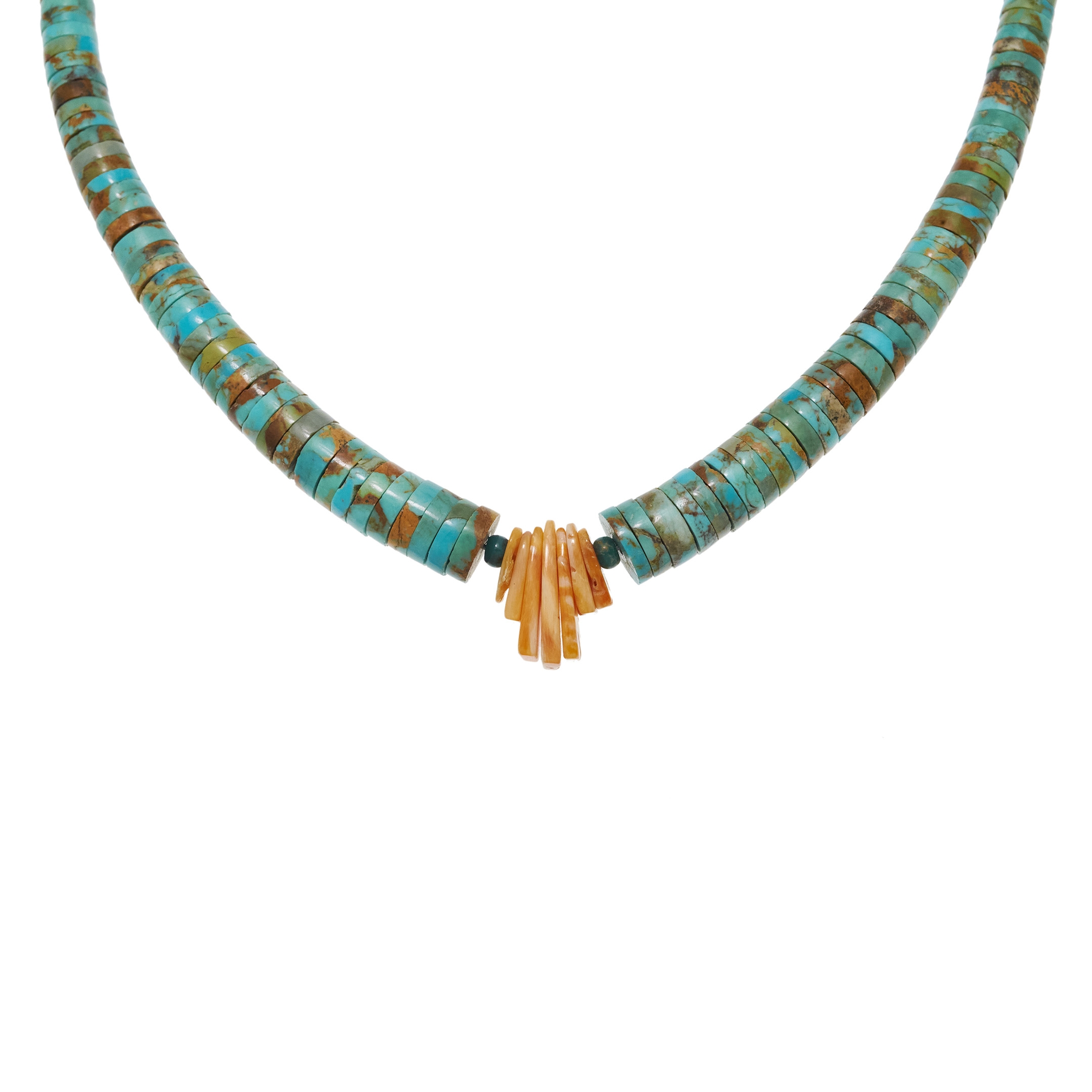 Heishi corn beads necklace CO268 - Harpo Paris