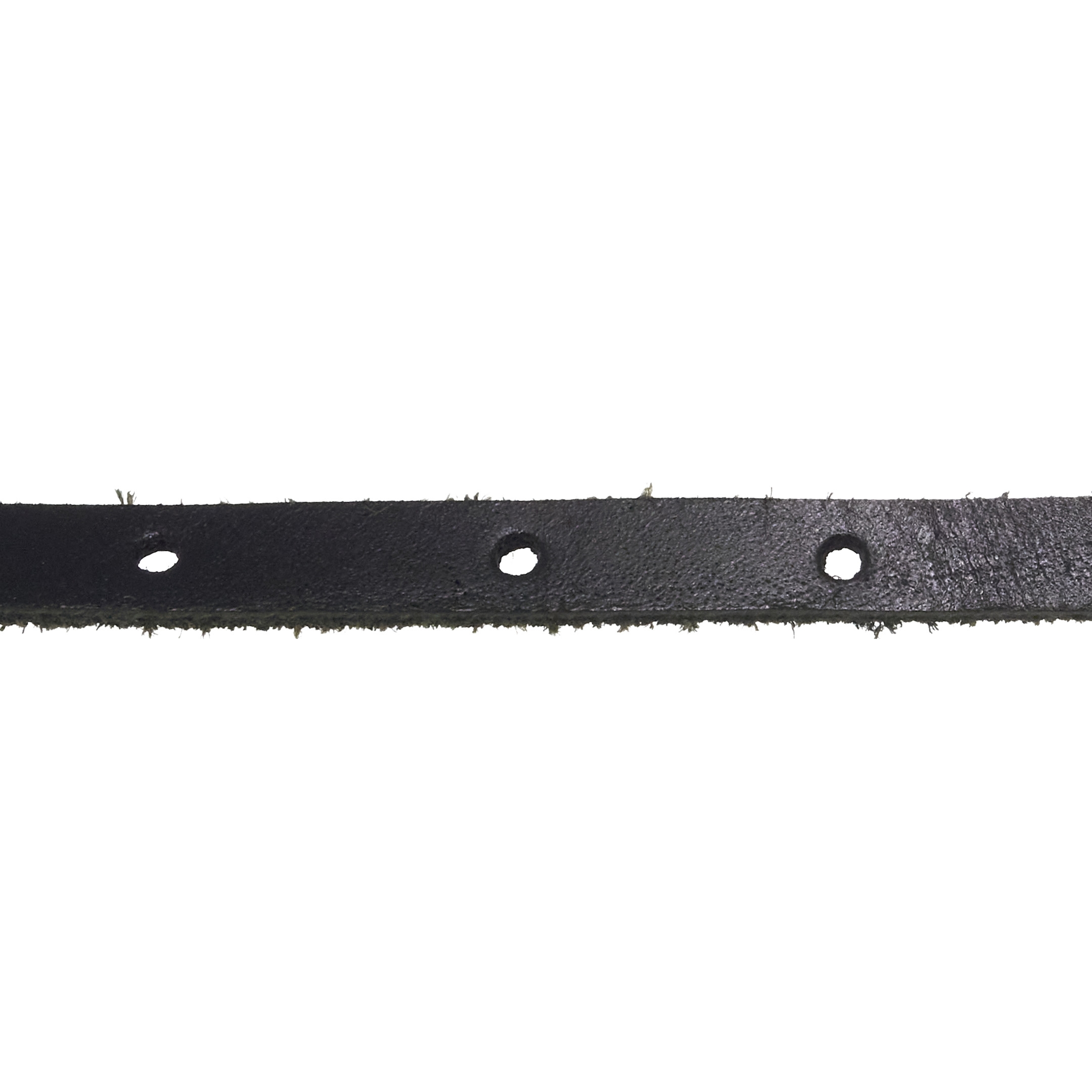 Ceinture fine cuir et petites conchos CC24 - Harpo Paris