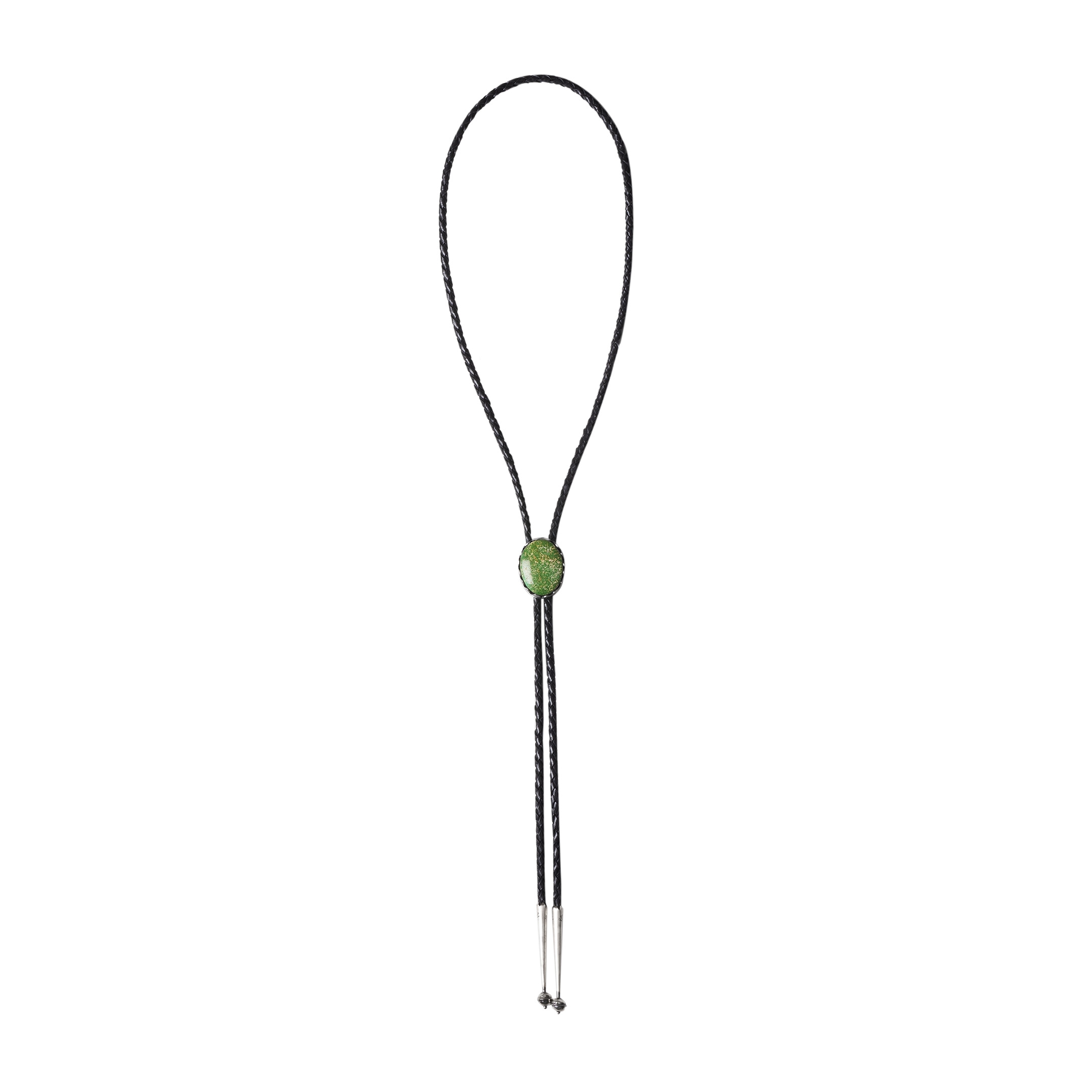 Turquoise and silver bolo ties BT88 - Harpo Paris