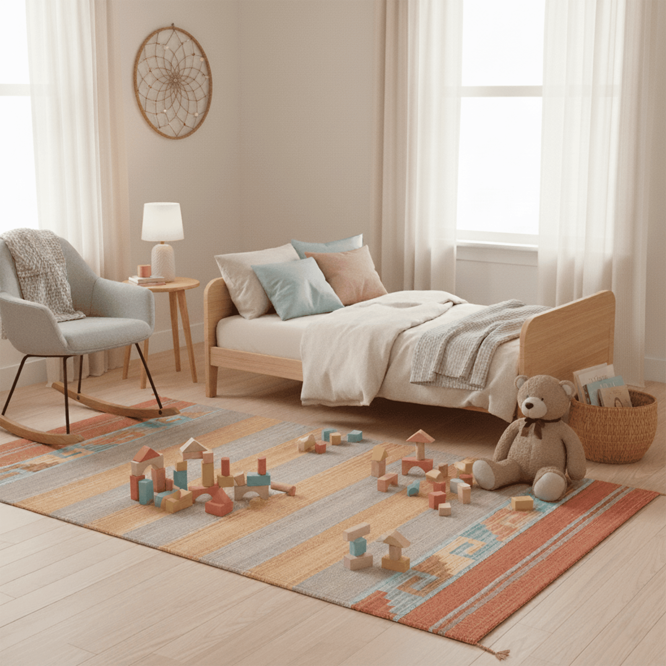 Zapotec rug mexican handcraft T153 - Harpo Paris