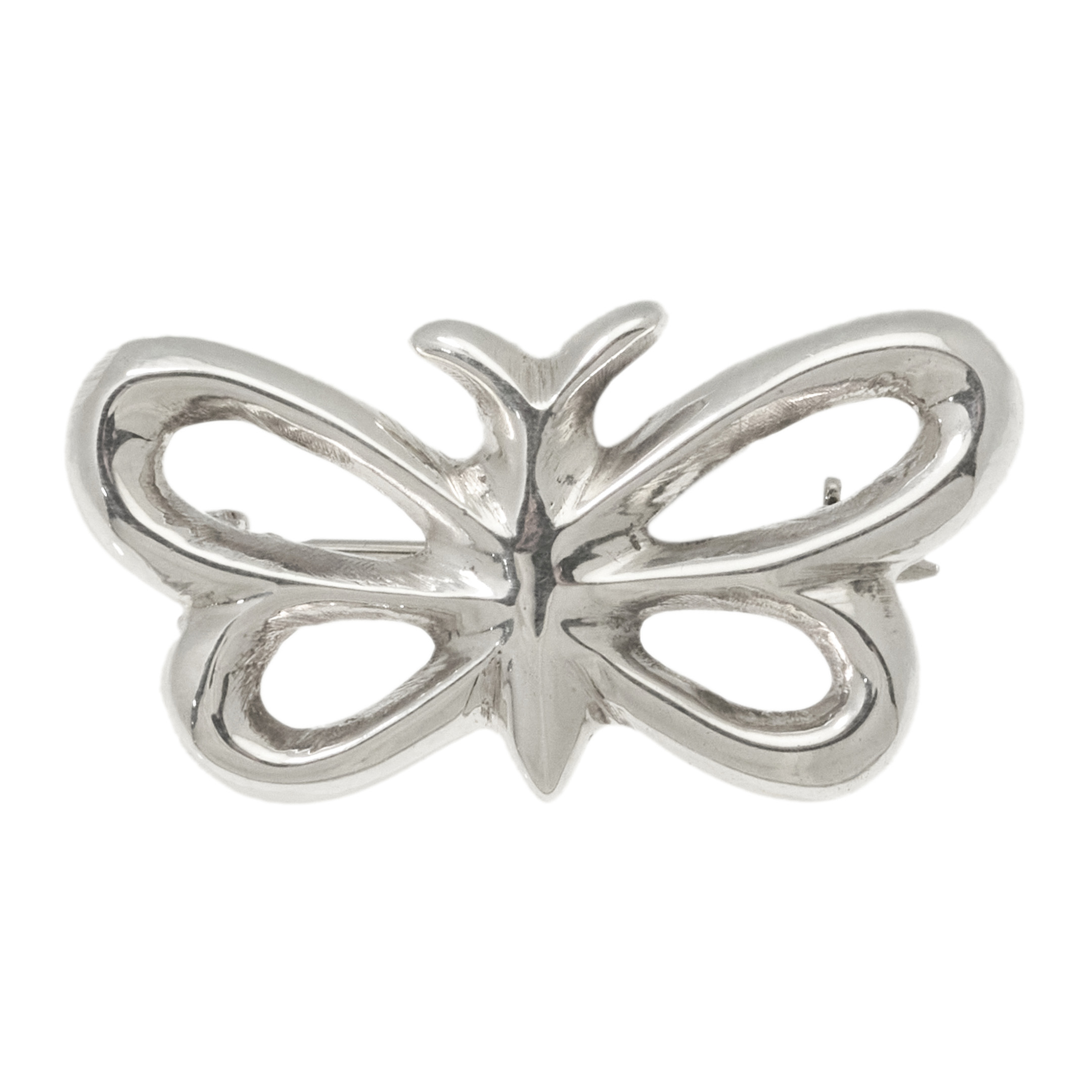 Silver butterfly brooch BRO104 - Harpo Paris
