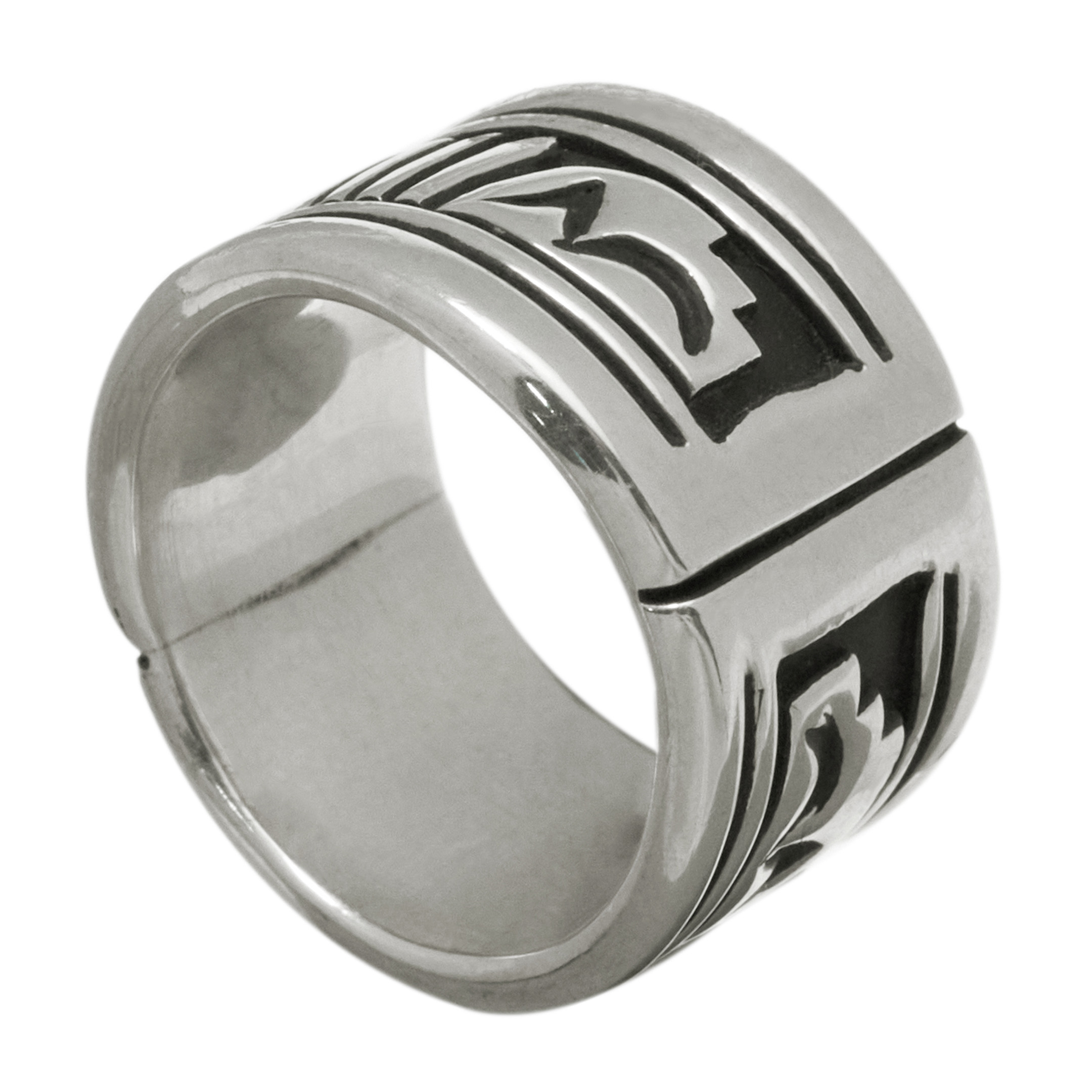 Silver ring BA1776 - Harpo Paris