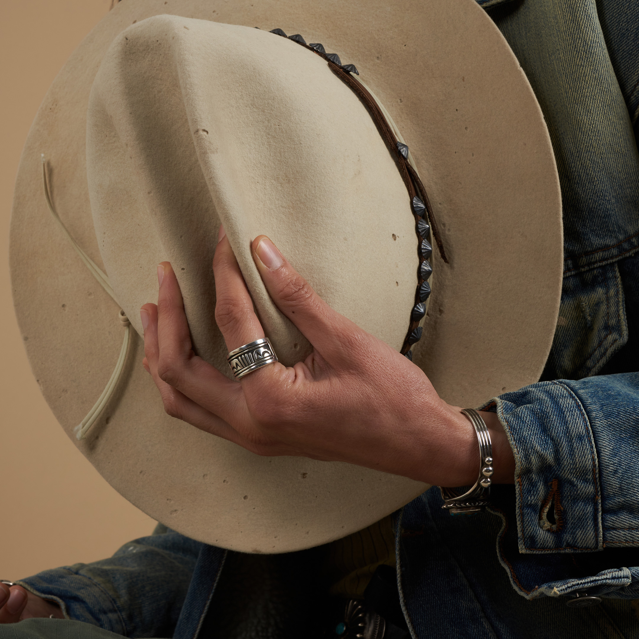 Women silver ring BA1776 - Harpo Paris