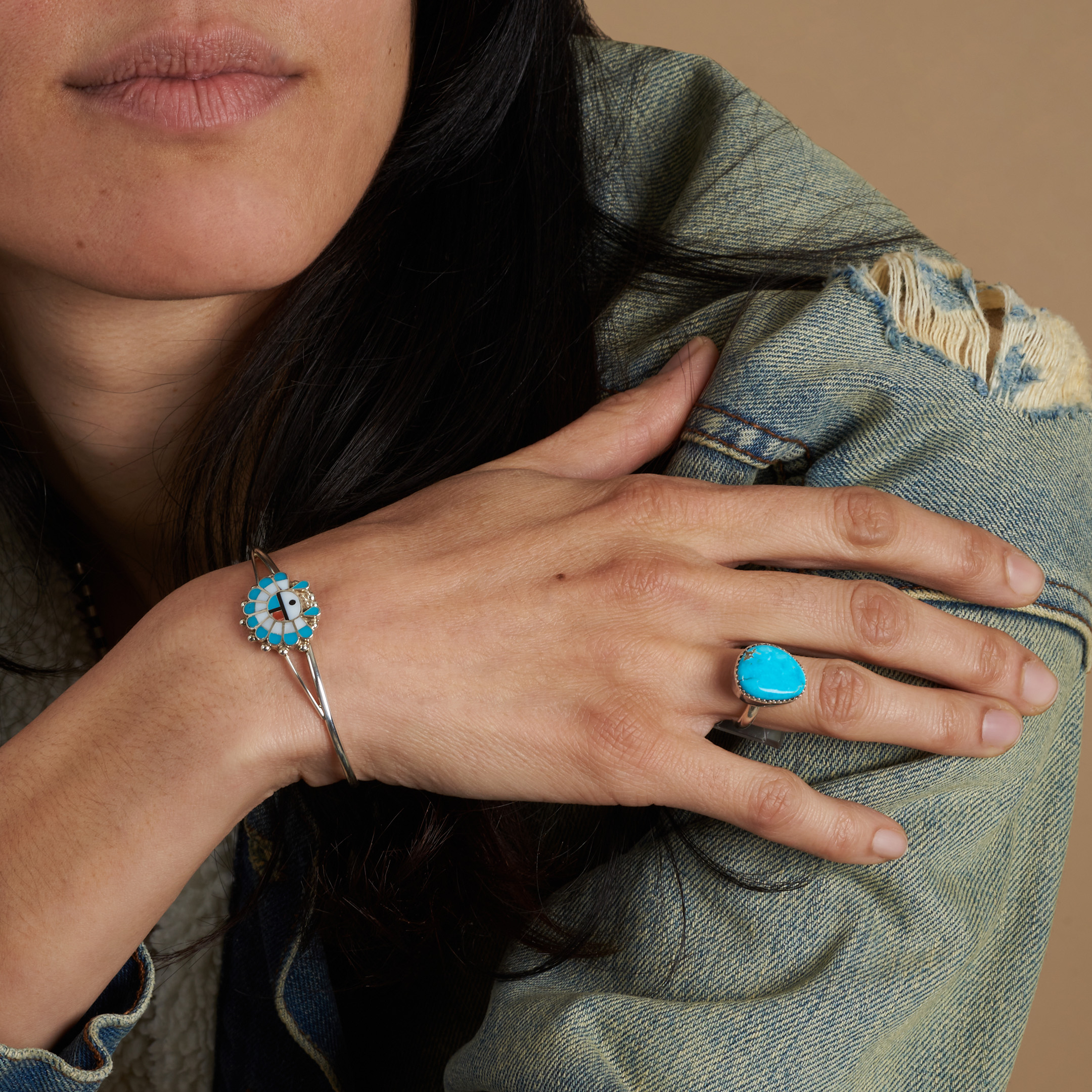 Bracelet Sunface et argent BR1000 - Harpo Paris