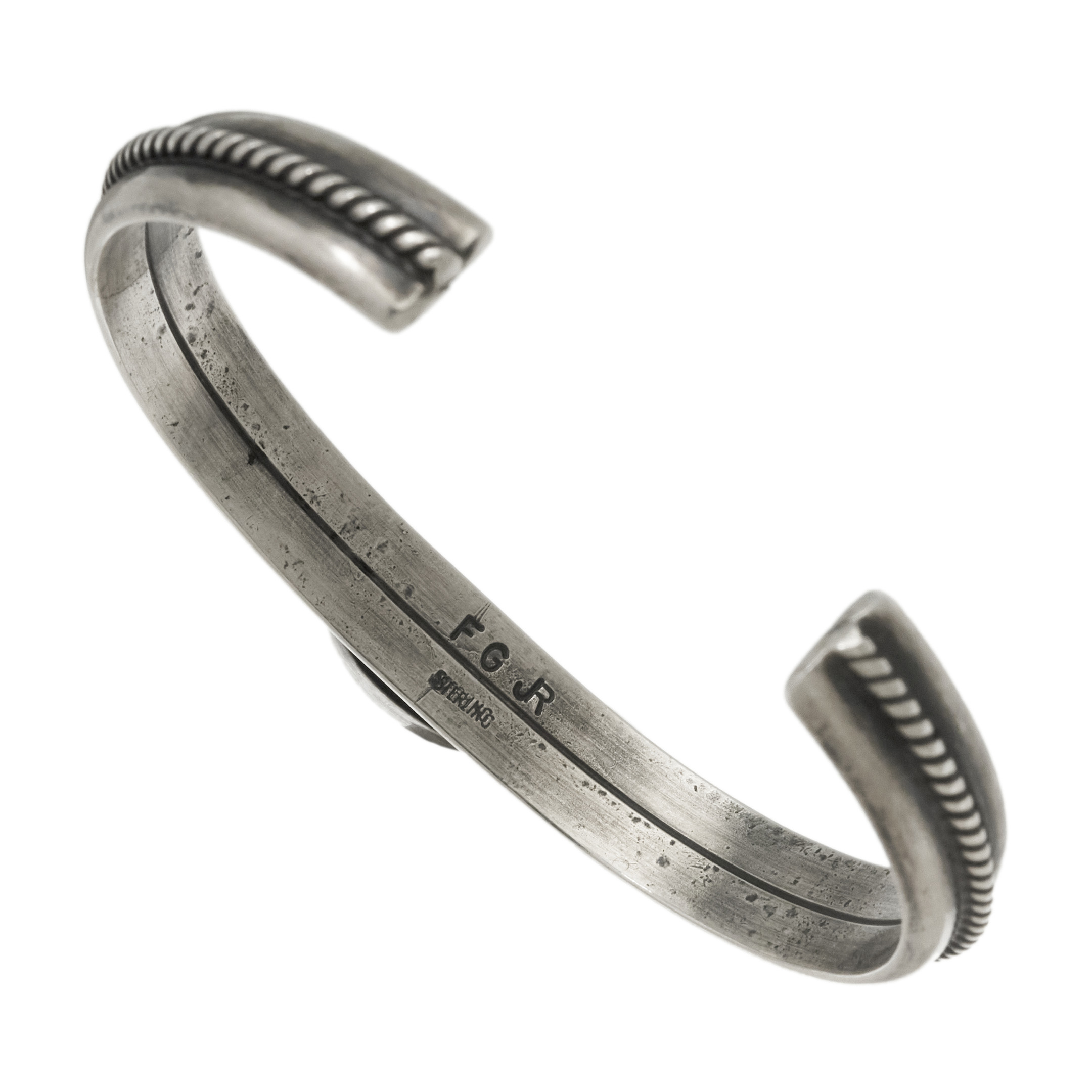 Bracelet turquoise et argent BR1010 - Harpo Paris