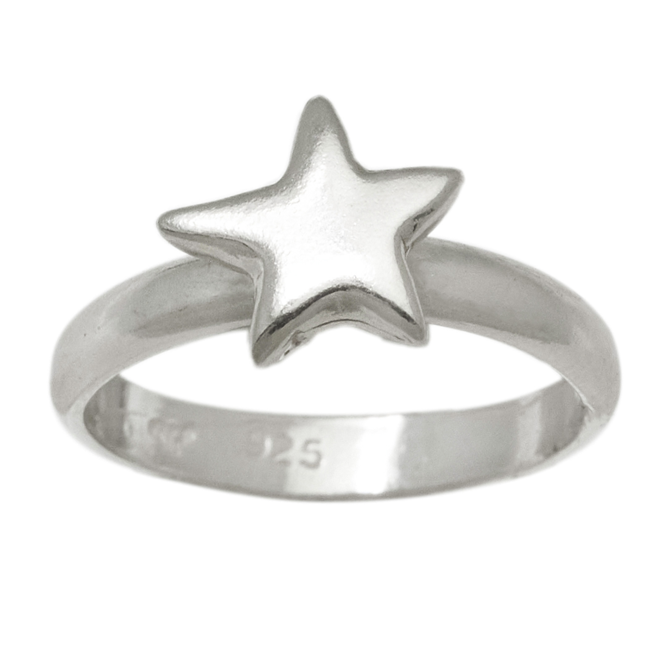 Silver Star Ring BAW51 - Harpo Paris