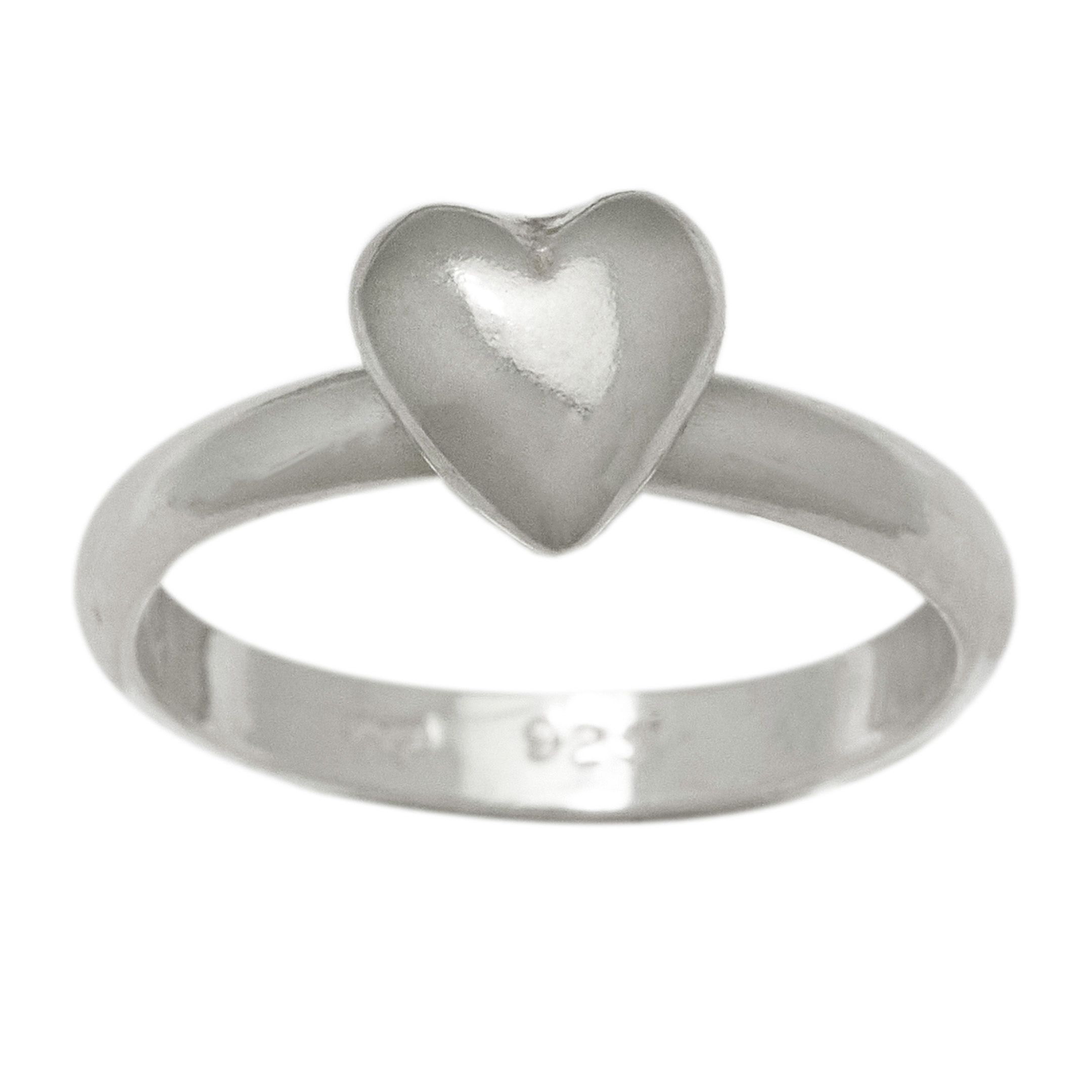 Silver heart ring BAW50 - Harpo Paris