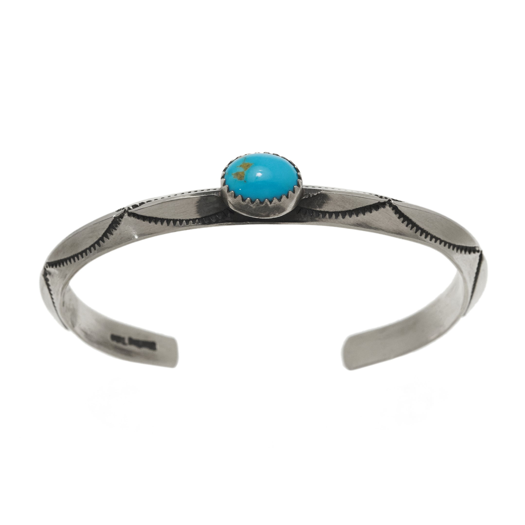 Bracelet turquoise and silver BR1022 - Harpo Paris