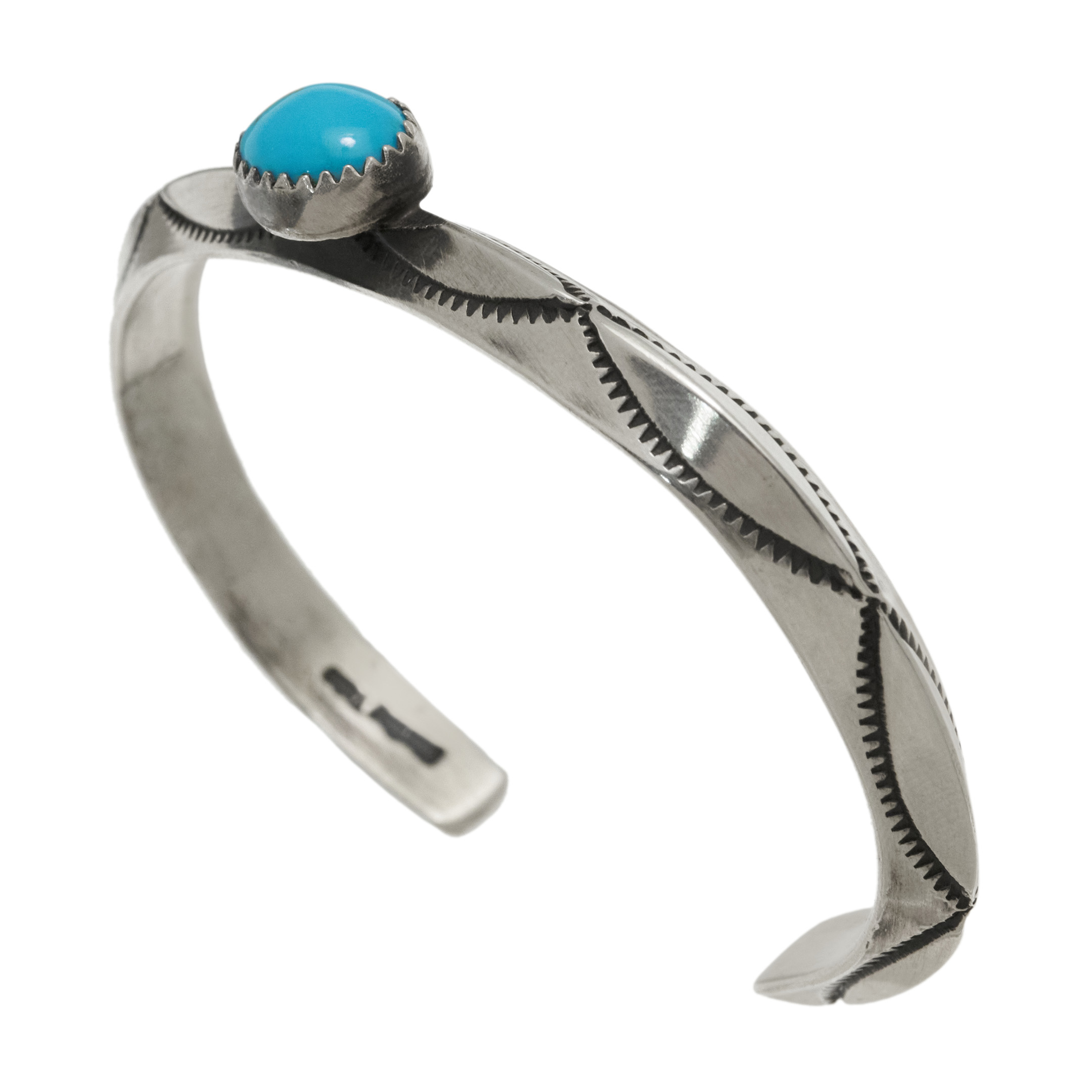 Bracelet turquoise and silver BR1022 - Harpo Paris