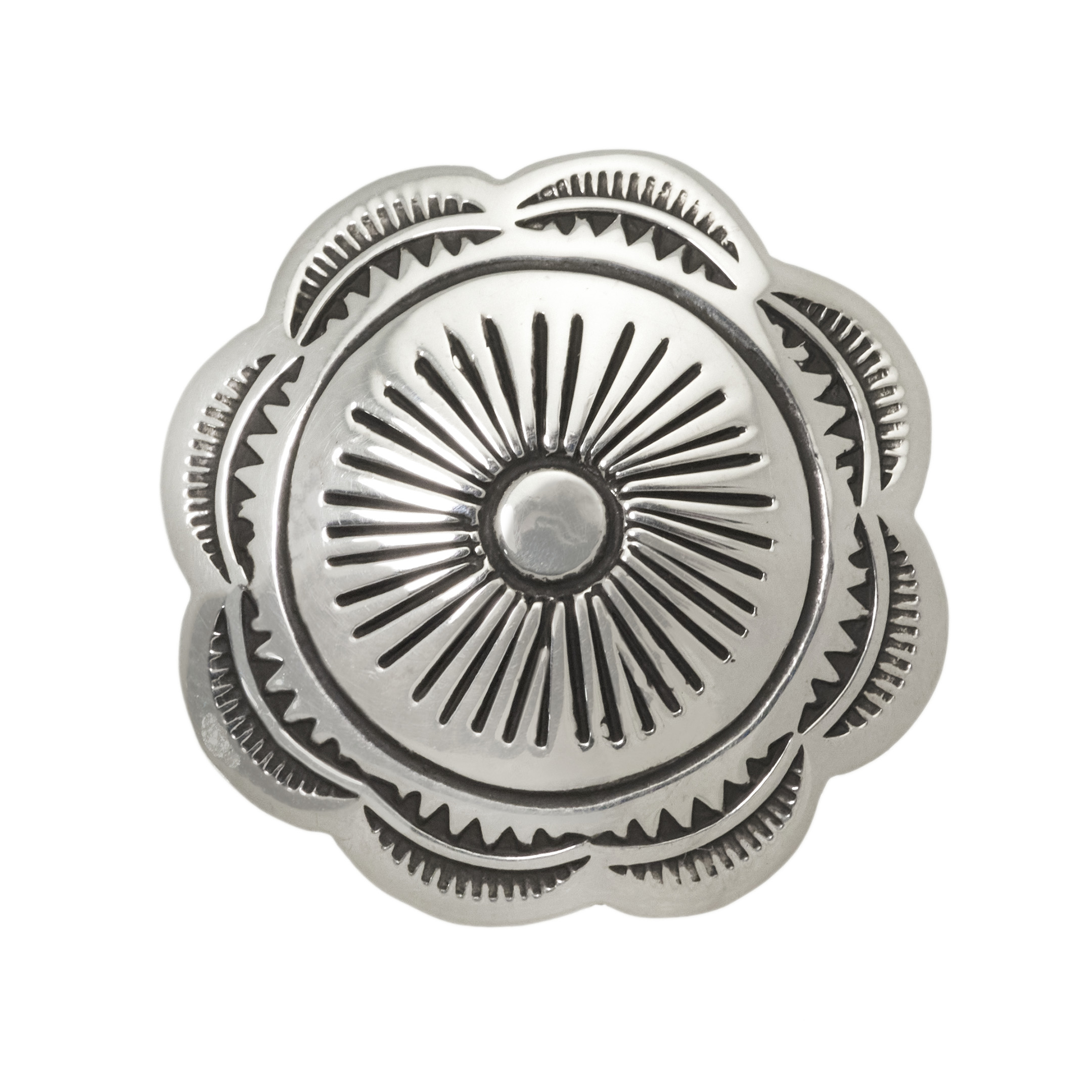Broche concho argent BRO106 - Harpo Paris