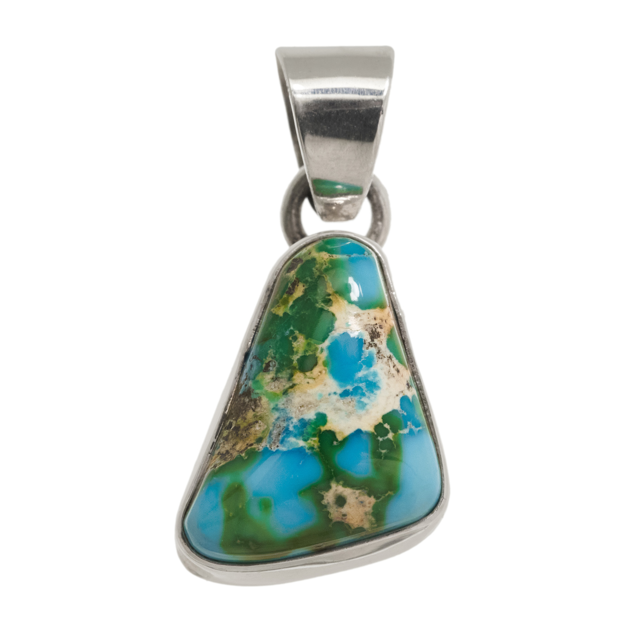 Navajo pendant Indian Hand in silver. | Harpo Paris