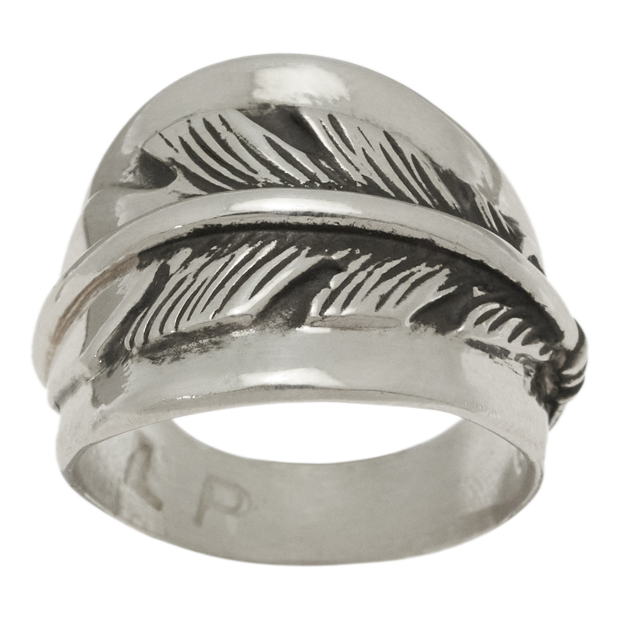 Bague plume argent BA1793 - Harpo paris