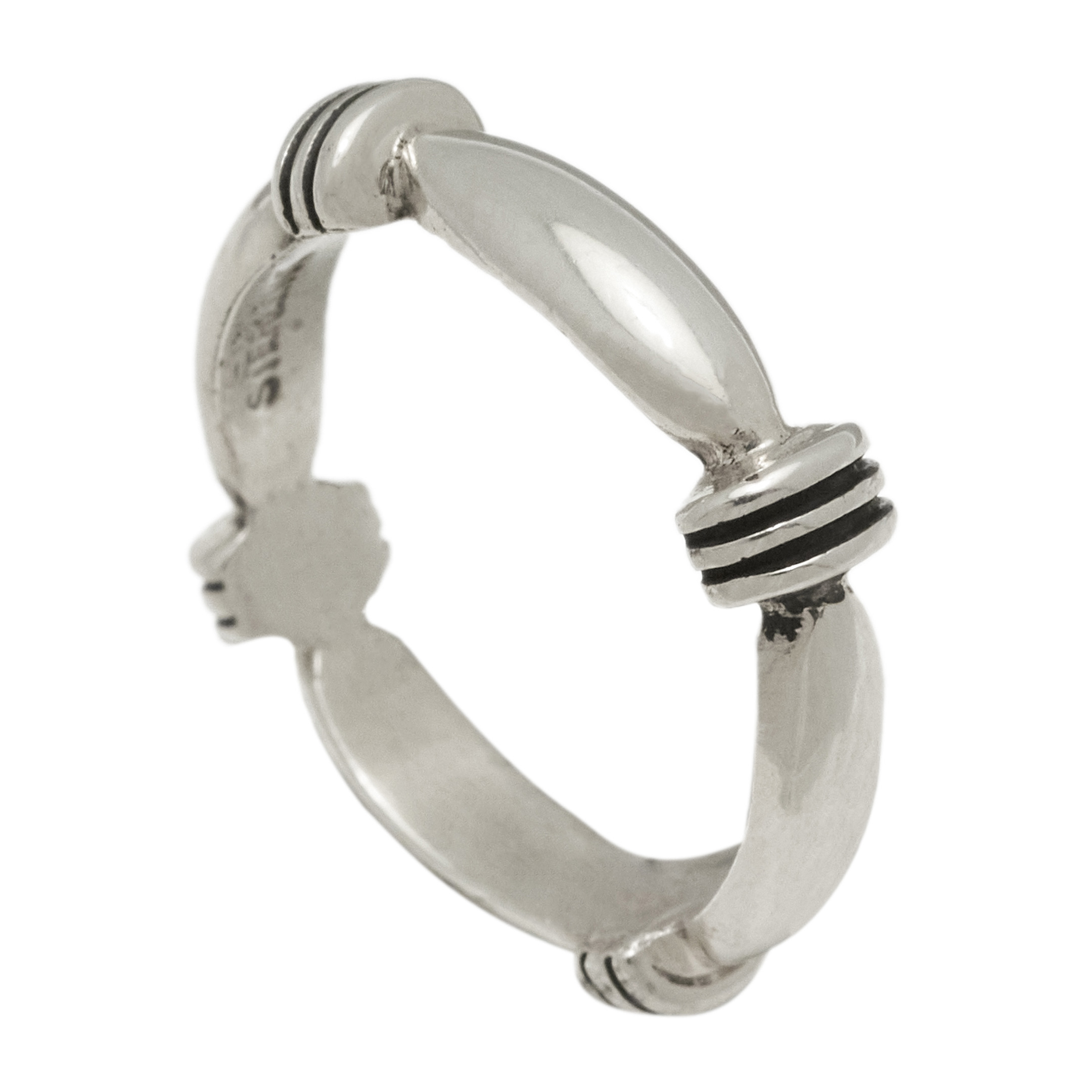 Silver ring BA1794 - Harpo Paris