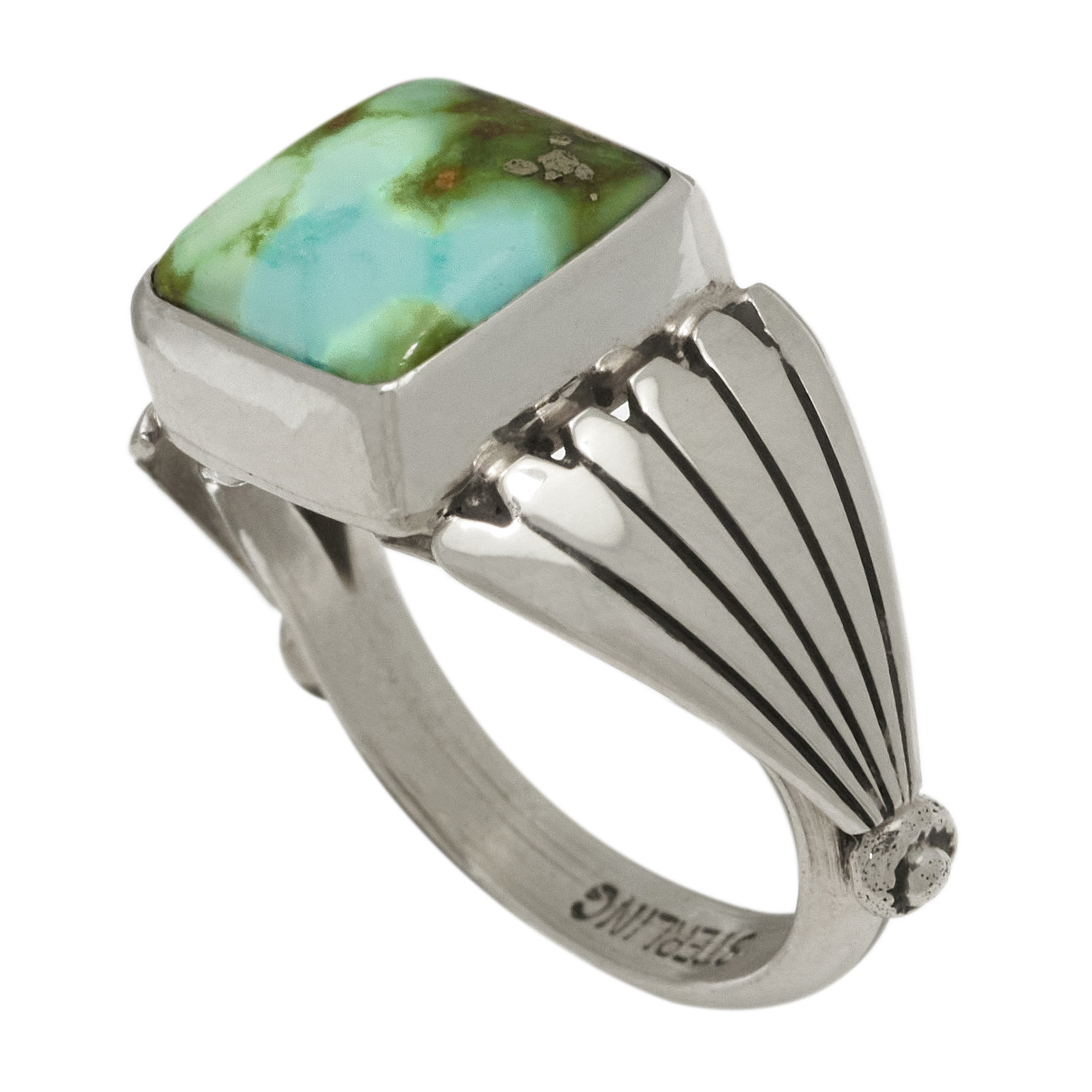 Navajo turquoise ring BA1803 - Harpo Paris