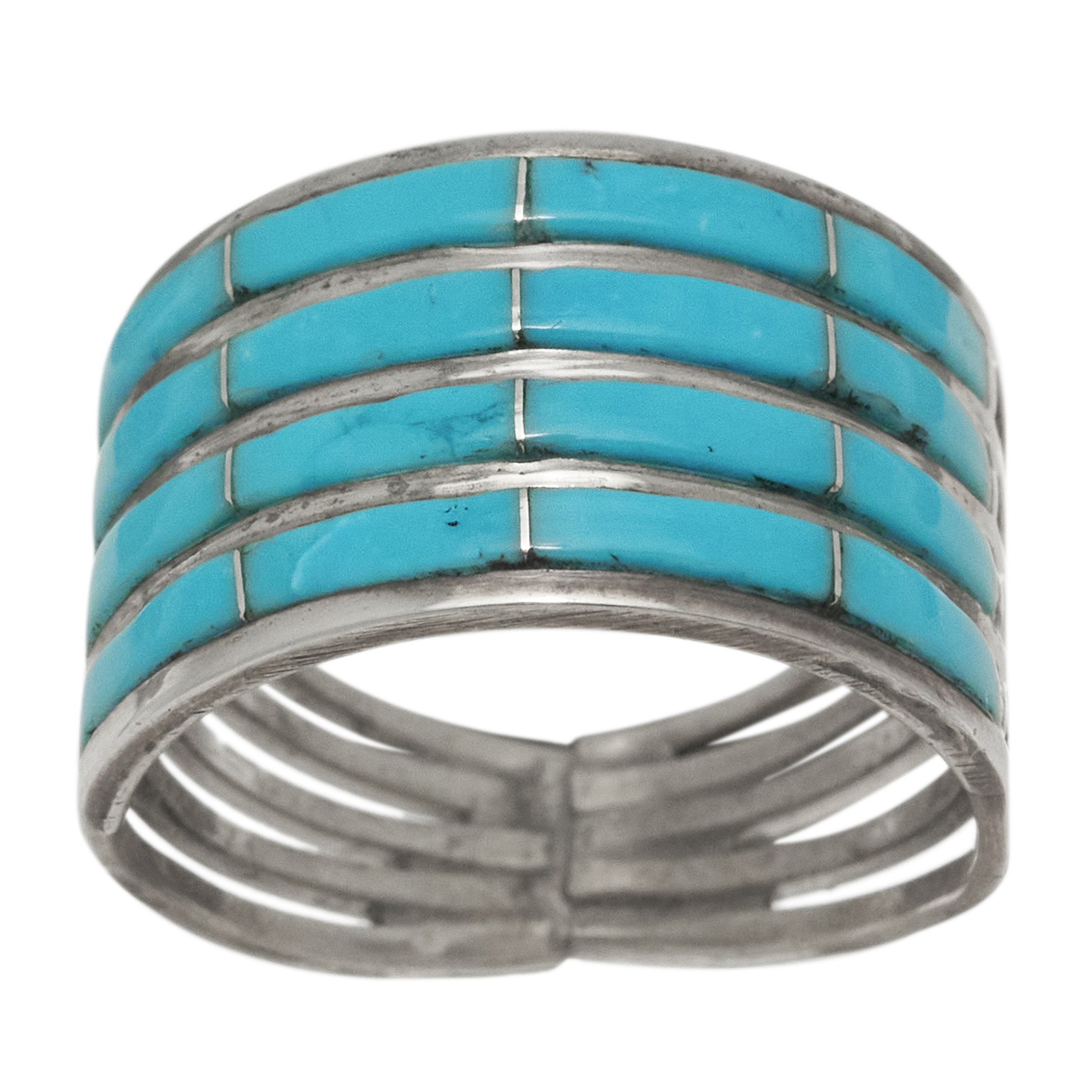 Bague turquoise et argent BA1814 - Harpo Paris