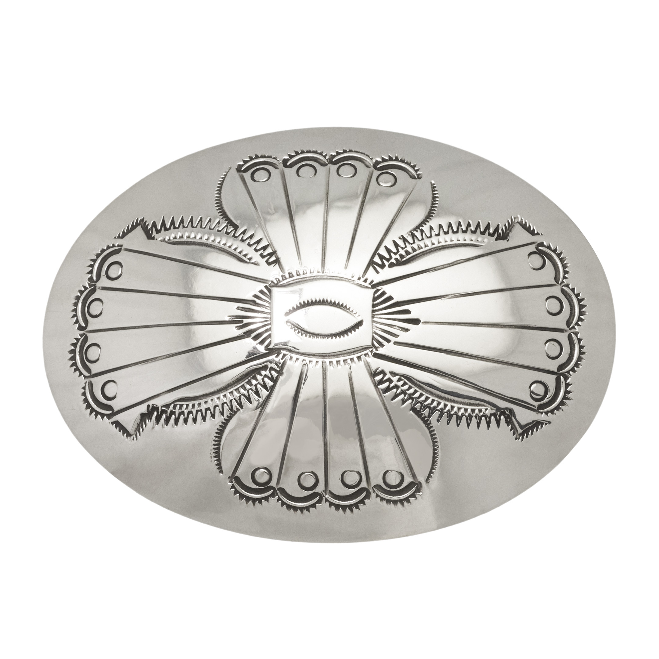 Silver Belt Buckle BK92 - Harpo Paris