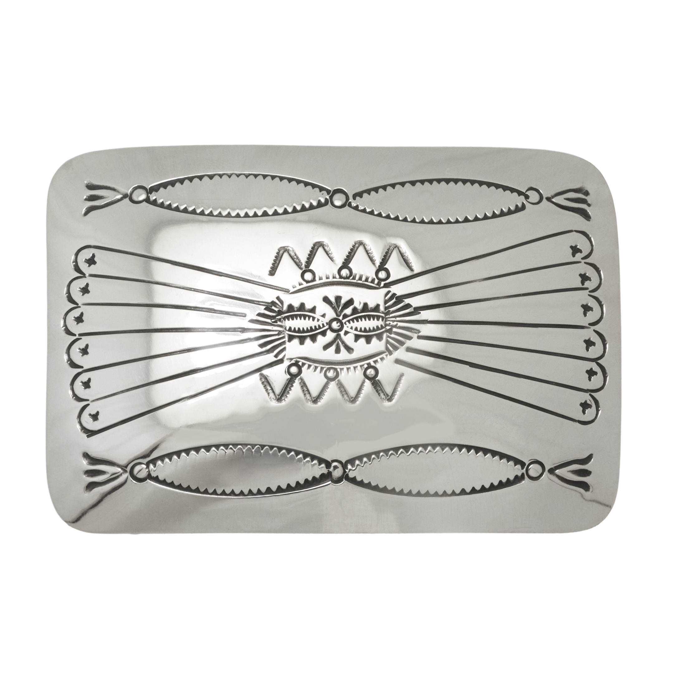 Silver Belt Buckle BK93 - Harpo Paris