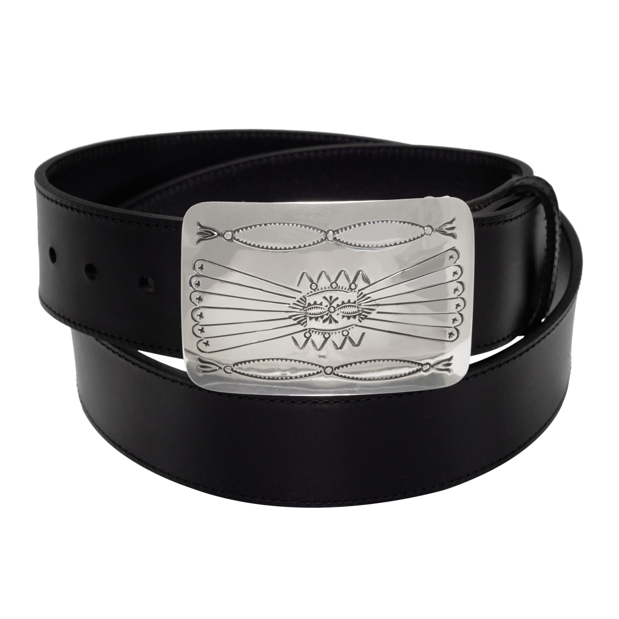 Silver Belt Buckle BK93 - Harpo Paris