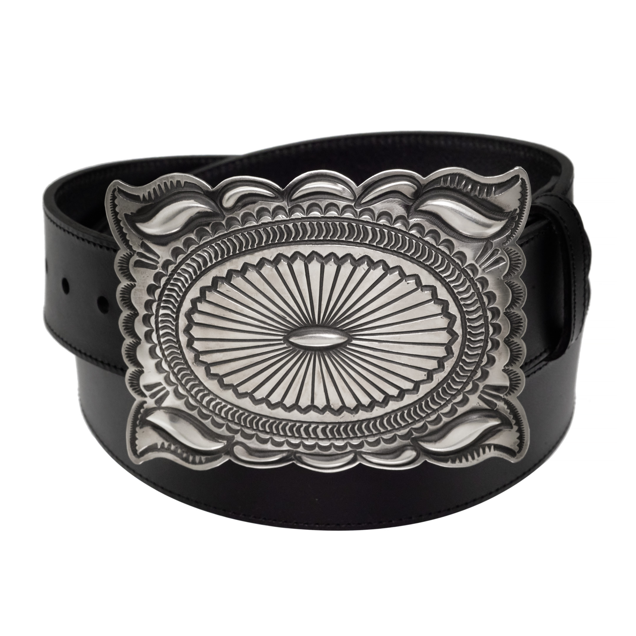 Boucle de ceinture argent BK102 - Harpo Paris