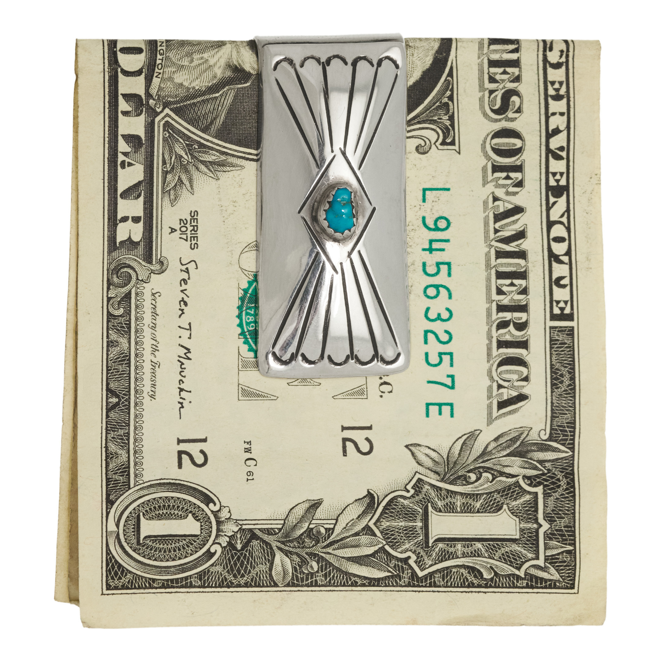 Silver money clip, PB17 - Harpo Paris