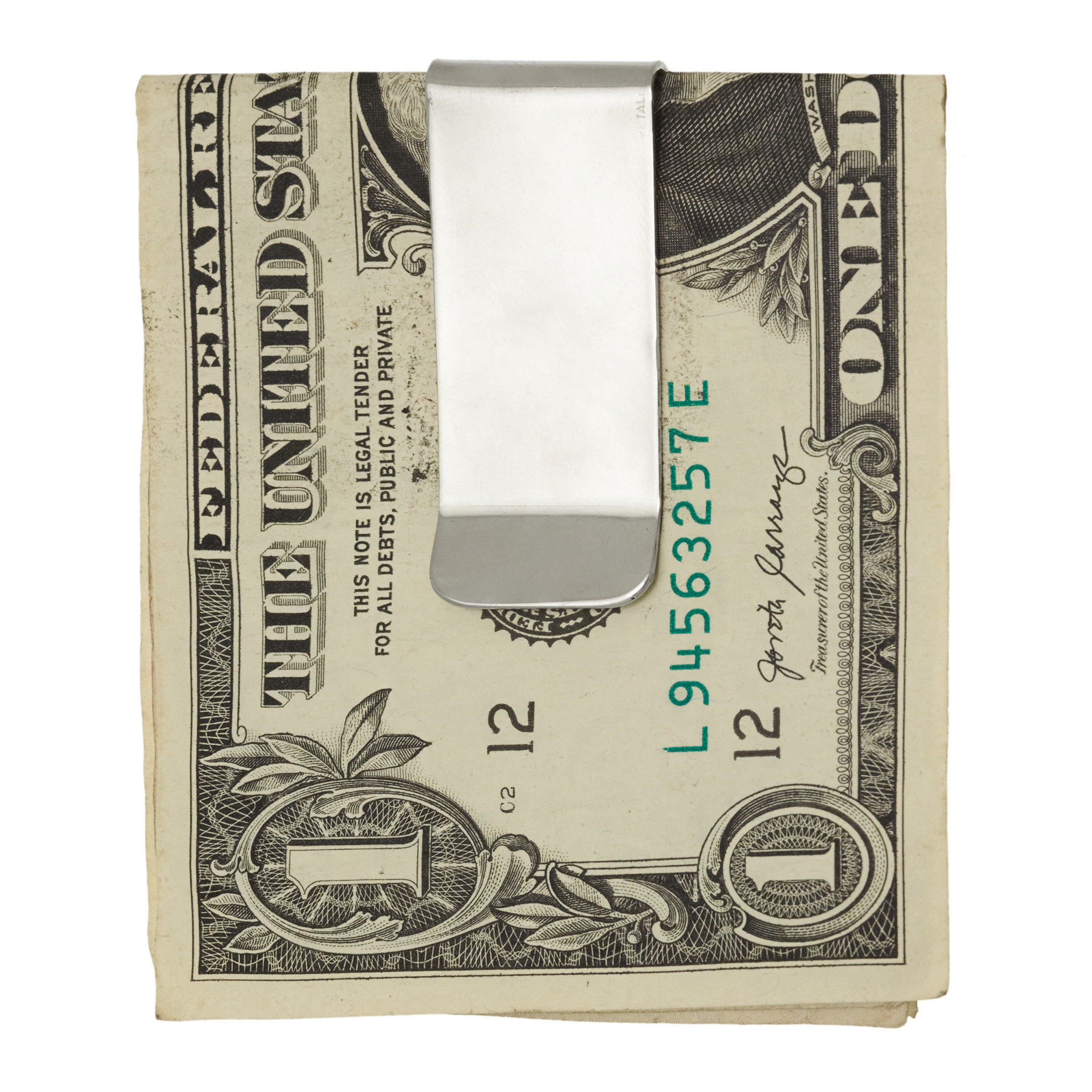 Silver money clip, PB16 - Harpo Paris