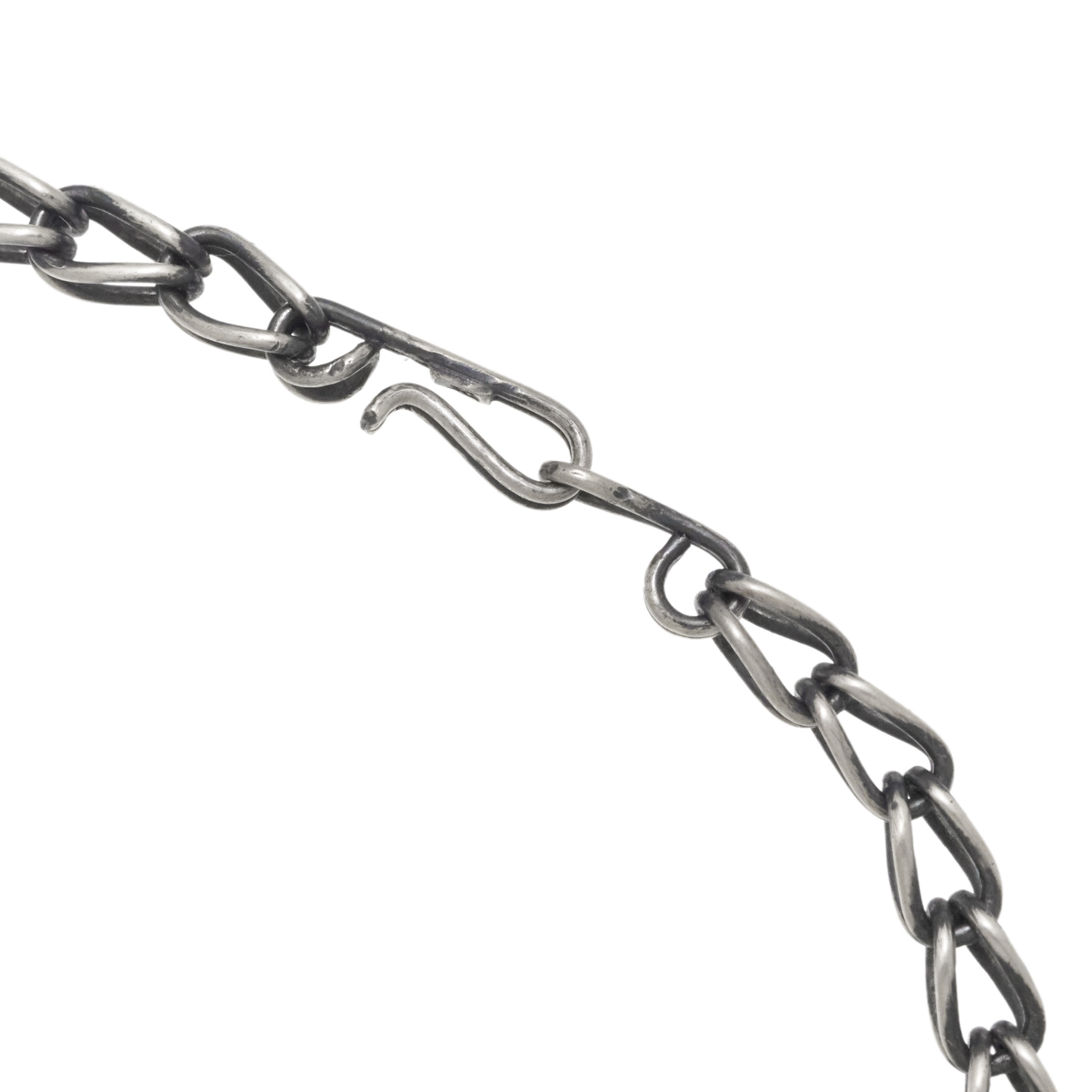 Silver chain necklace CO281 - Harpo Paris