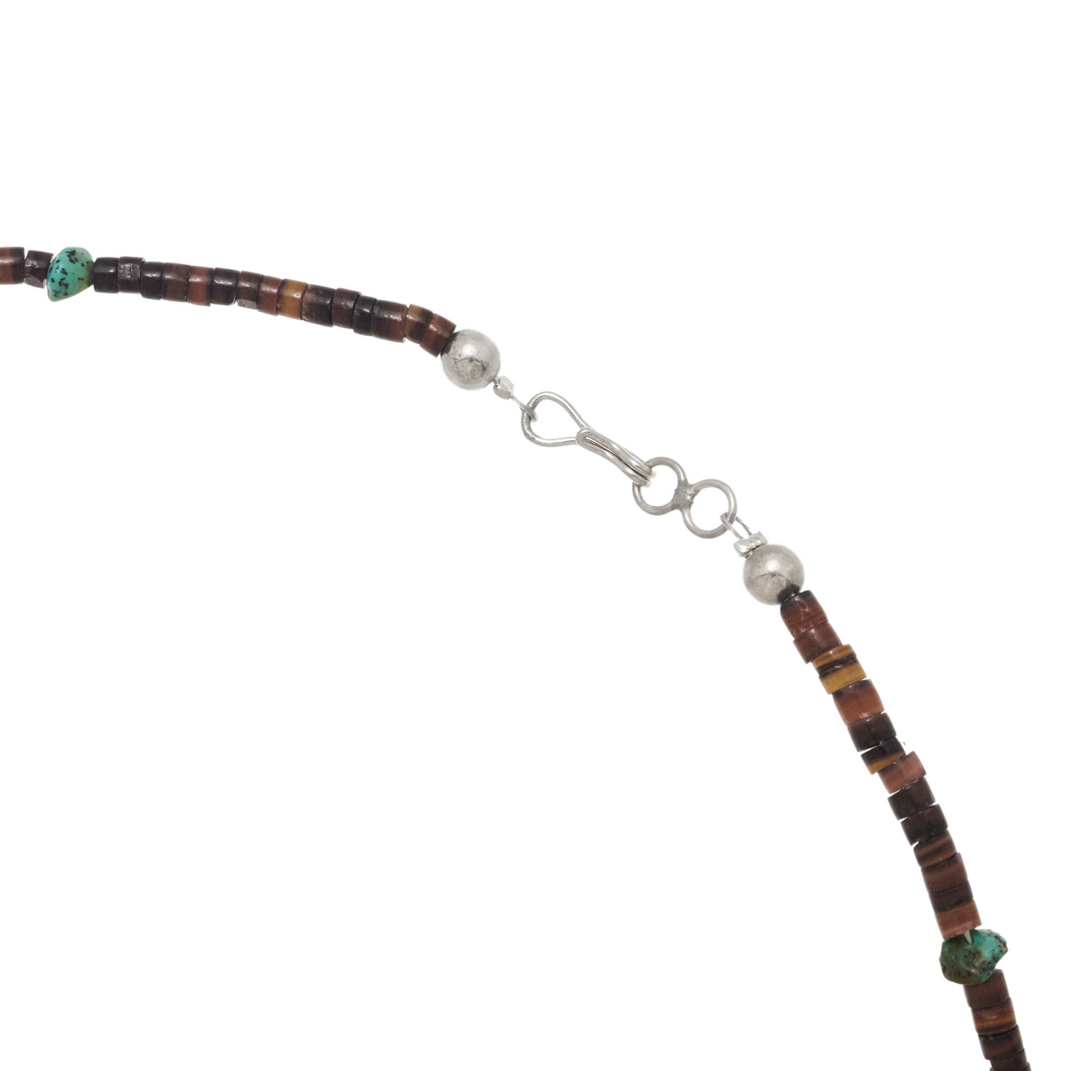 Collier coquillage et turquoise CO283 - Harpo Paris