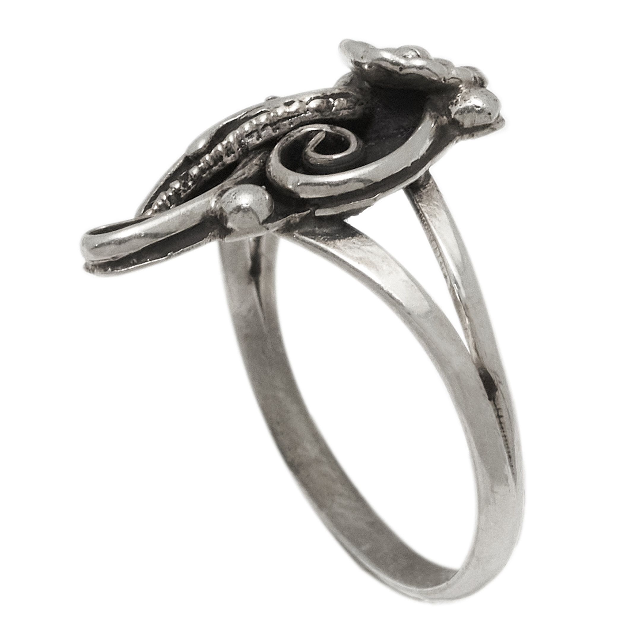 Silver ring BA1825 - Harpo