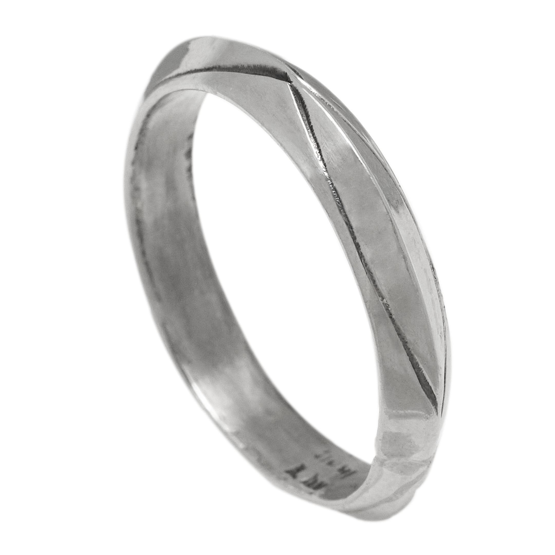 Silver ring BA1827 - Harpo Paris